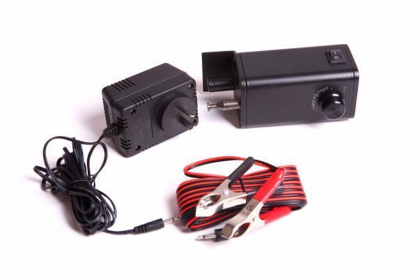 Cyprus Grill Mini - Deluxe Auto (Blue) with 20kg Variable Speed Motor & Raised Grill - CG-0700SSB-BUNDLE