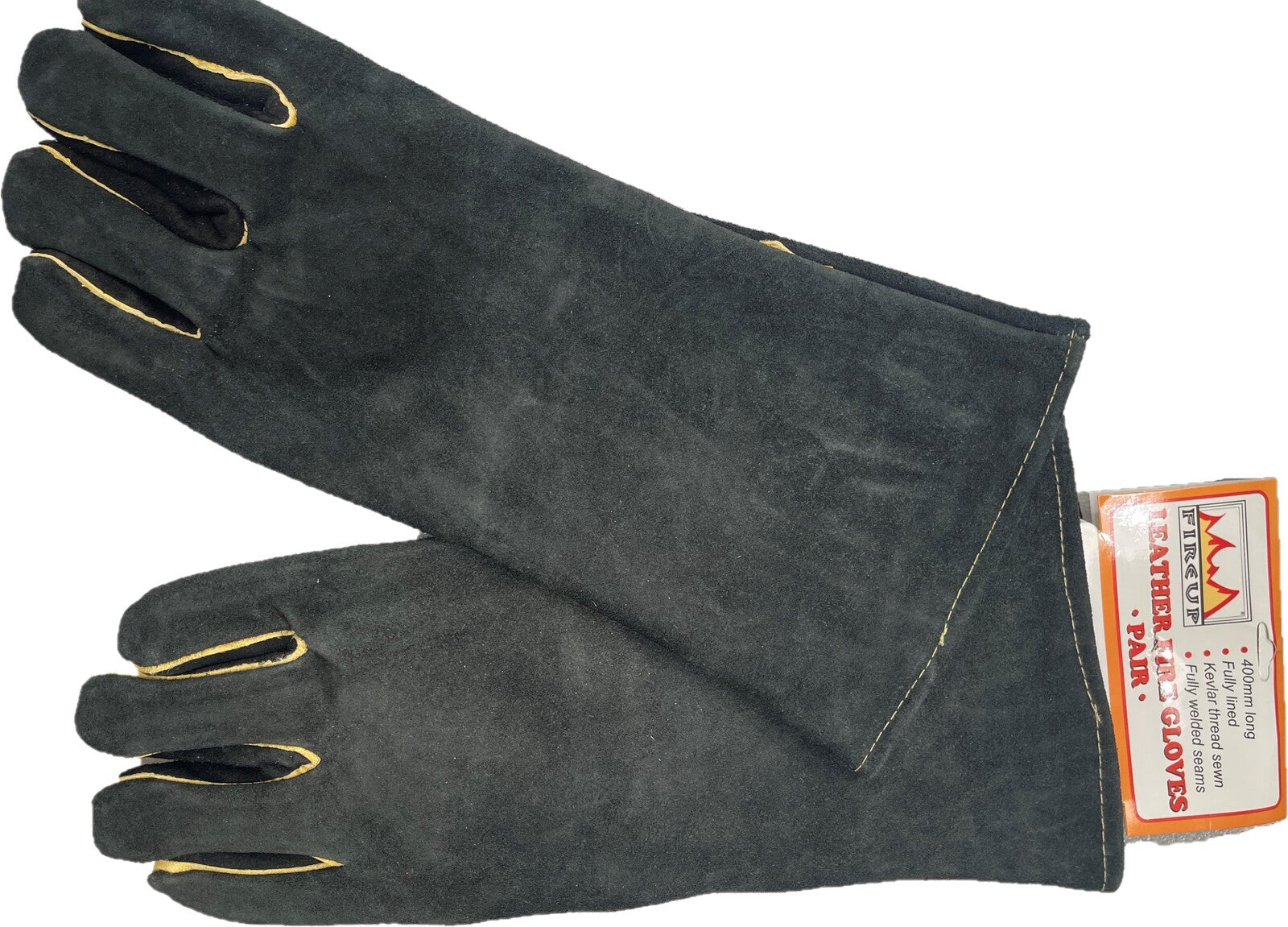 Fire Up Leather Fire/Flame Resistant Gauntlets - Pair - LEFIGA