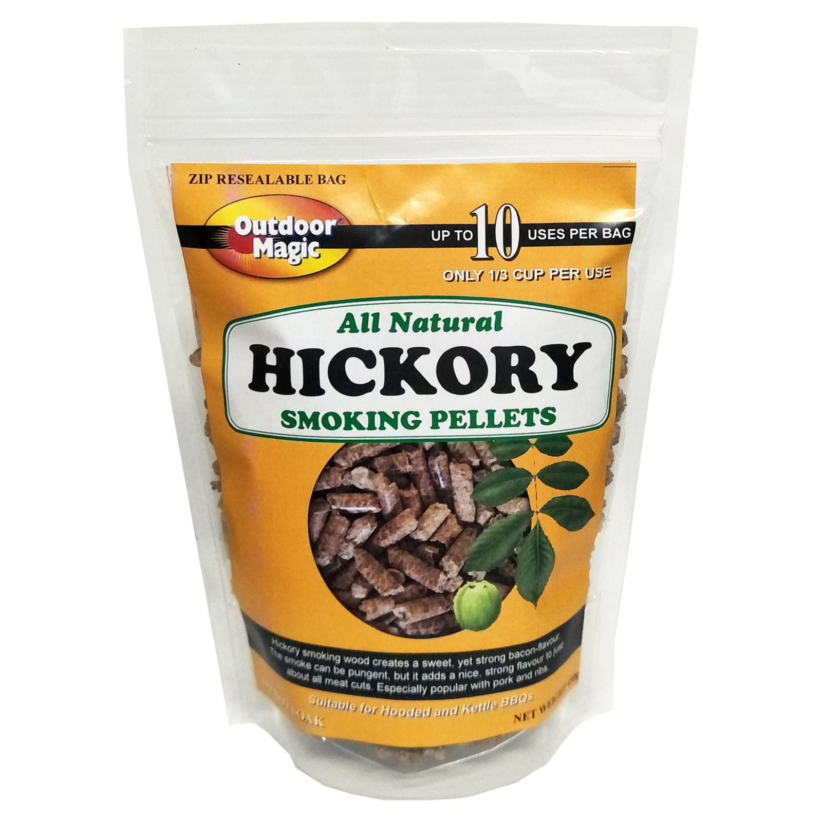 Outdoor Magic Hickory Smoking Pellets - OMPELHIC