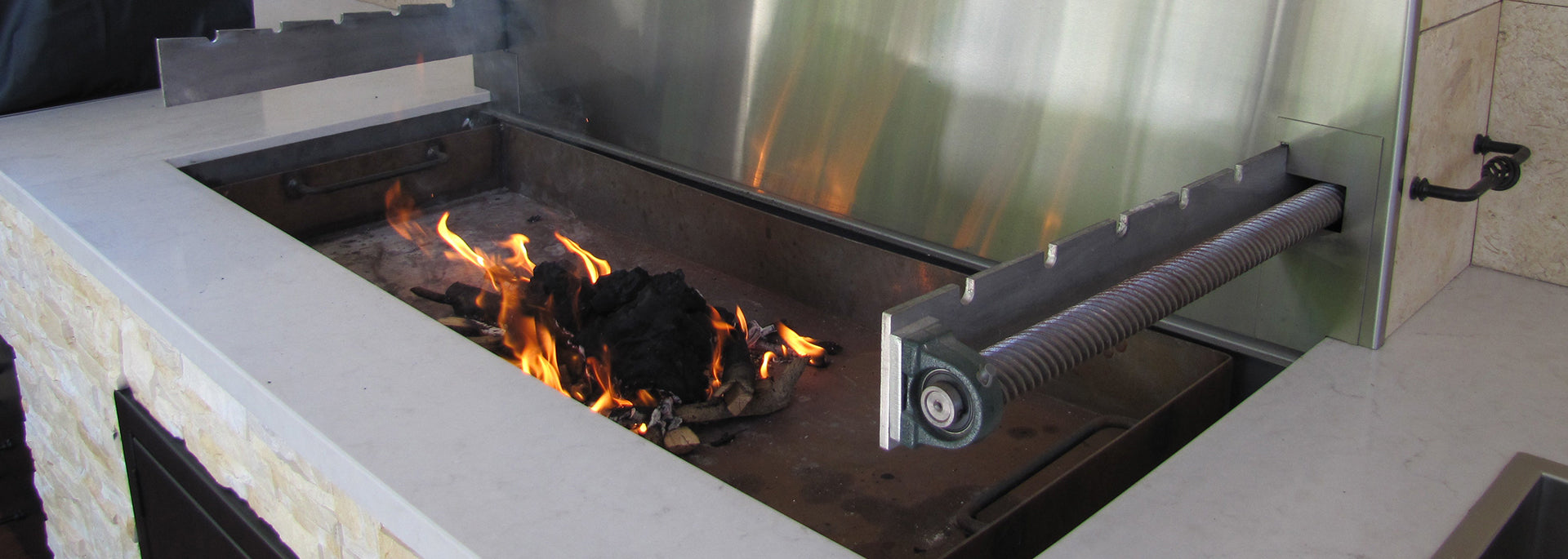 Custom Spit Roasters & outdoor kitchens