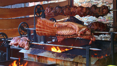 There is no better time than to enjoy a spit roast now!