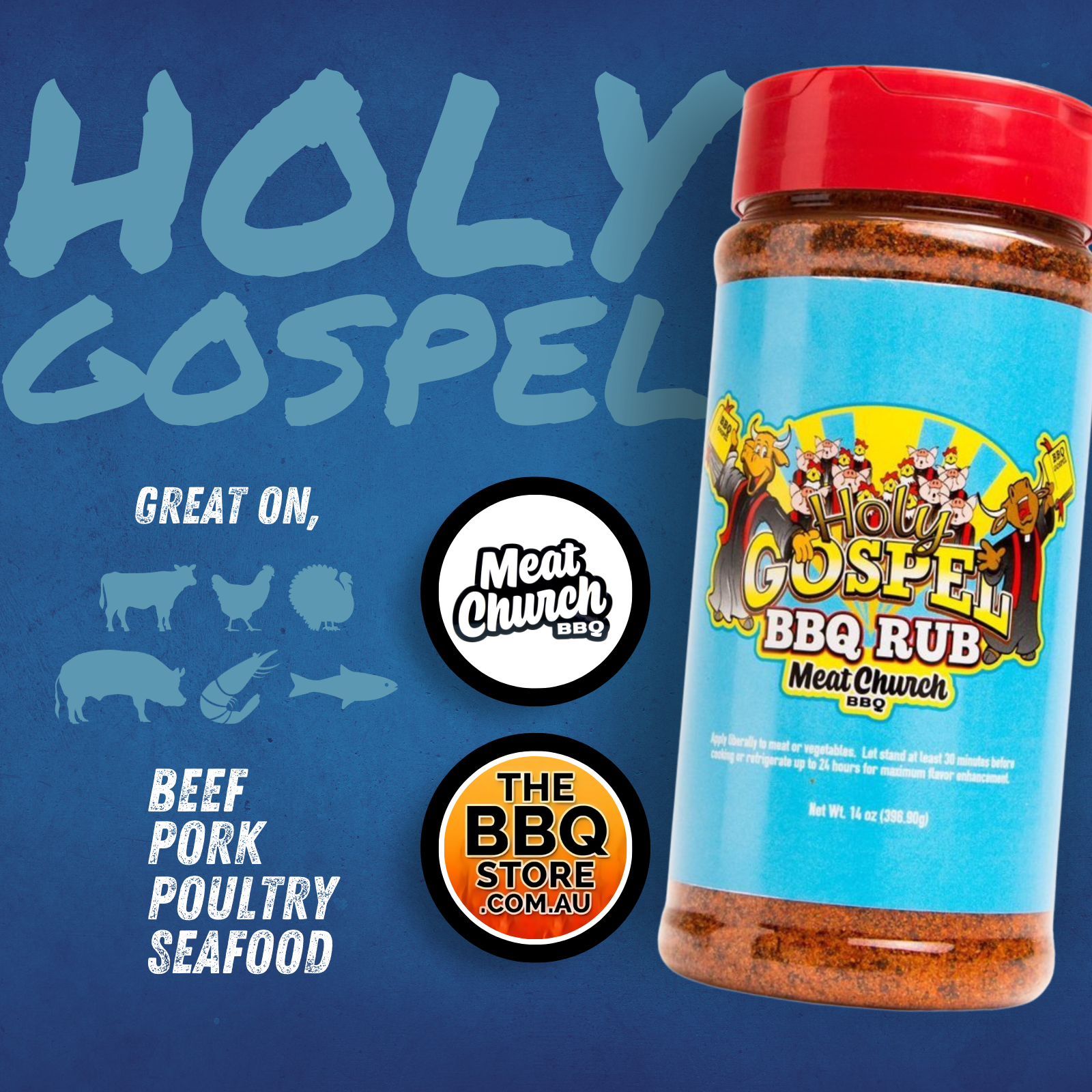 Meat Church Holy Gospel Rub - 10178