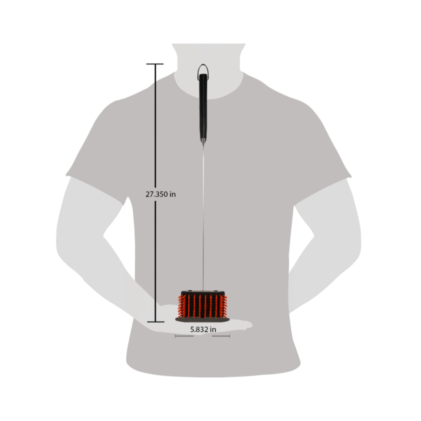 Oklahoma Joe's Blacksmith Rake & Brush - 2978124R06