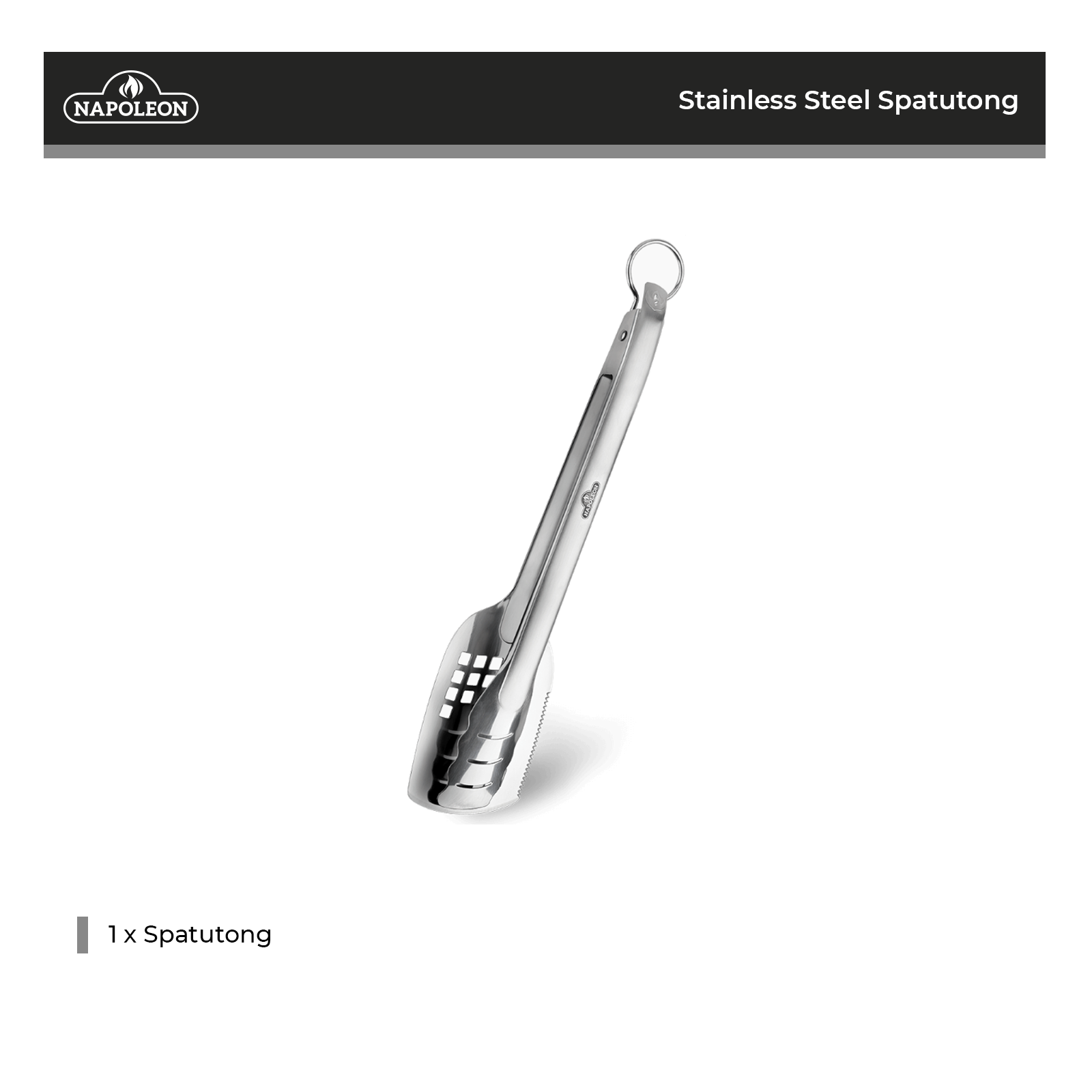 Napoleon Stainless Steel Spatutong - 55019