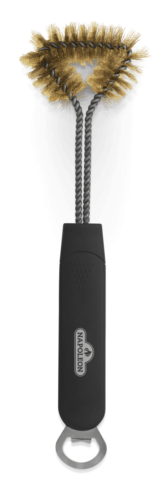 Three Sided Grill Brush with Bottle Opener - 62012