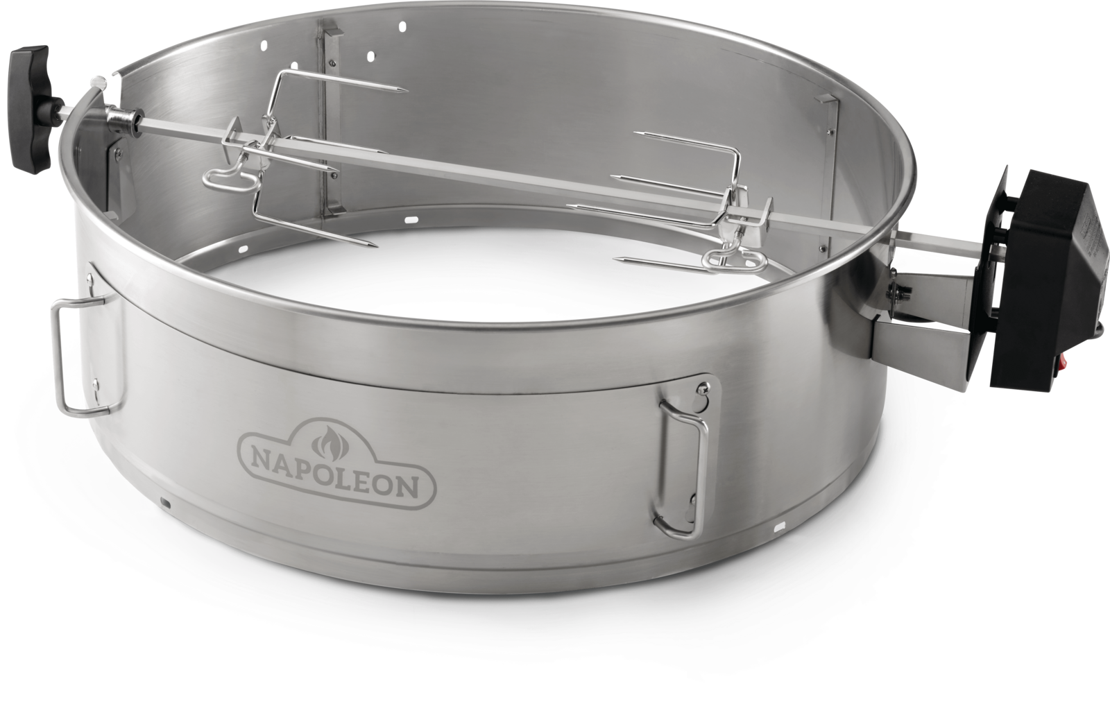 Napoleon Charcoal Kettle Pizza Oven and Rotisserie Kit for 57cm Kettle BBQs