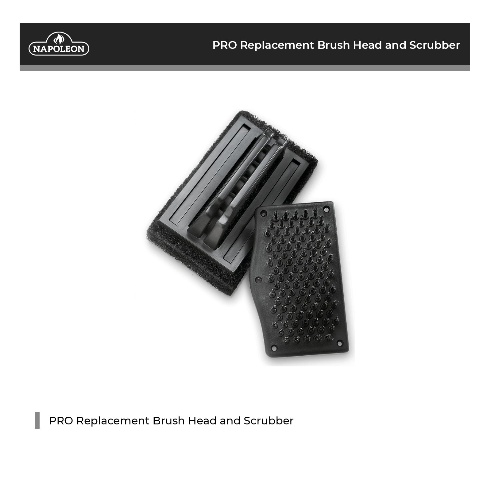 Napoleon Replacement Brush Head and Scrubber - 70007