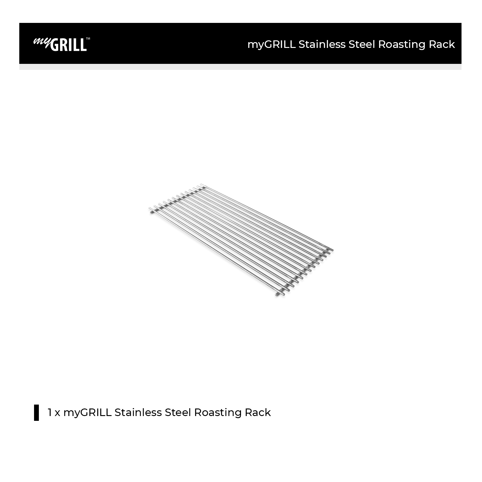 myGRILL Stainless Steel Roasting Rack - 950010-21700000-A