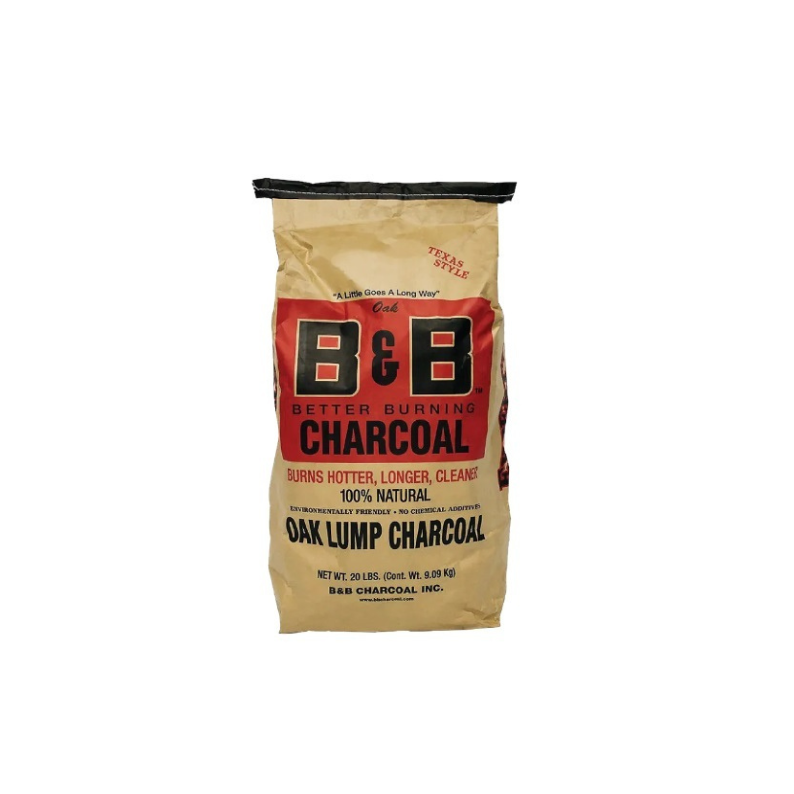 B&B Oak Lump Charcoal (20lb/9kg) - B00042