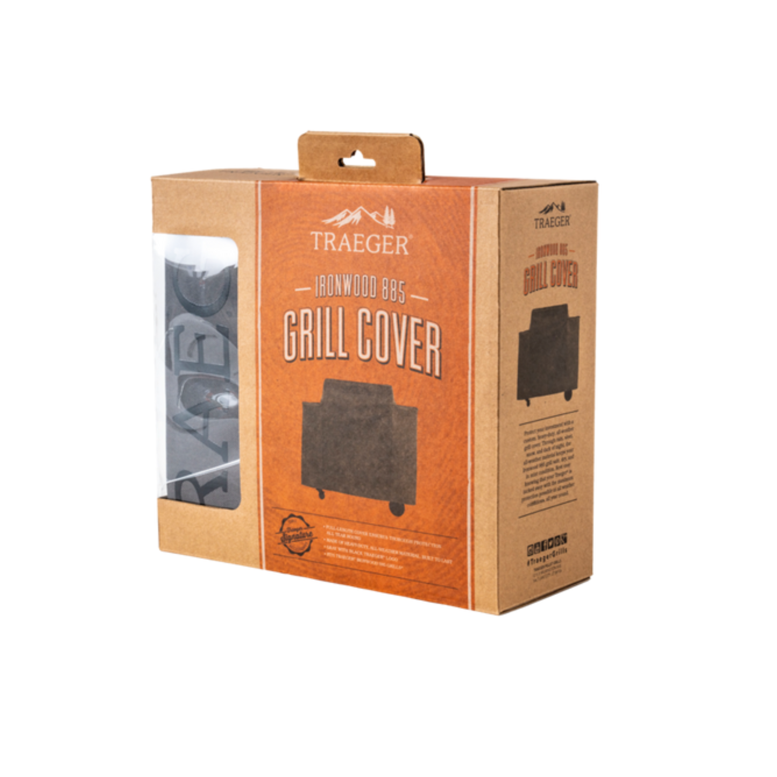 TRAEGER IRONWOOD 885 GRILL COVER - FULL-LENGTH