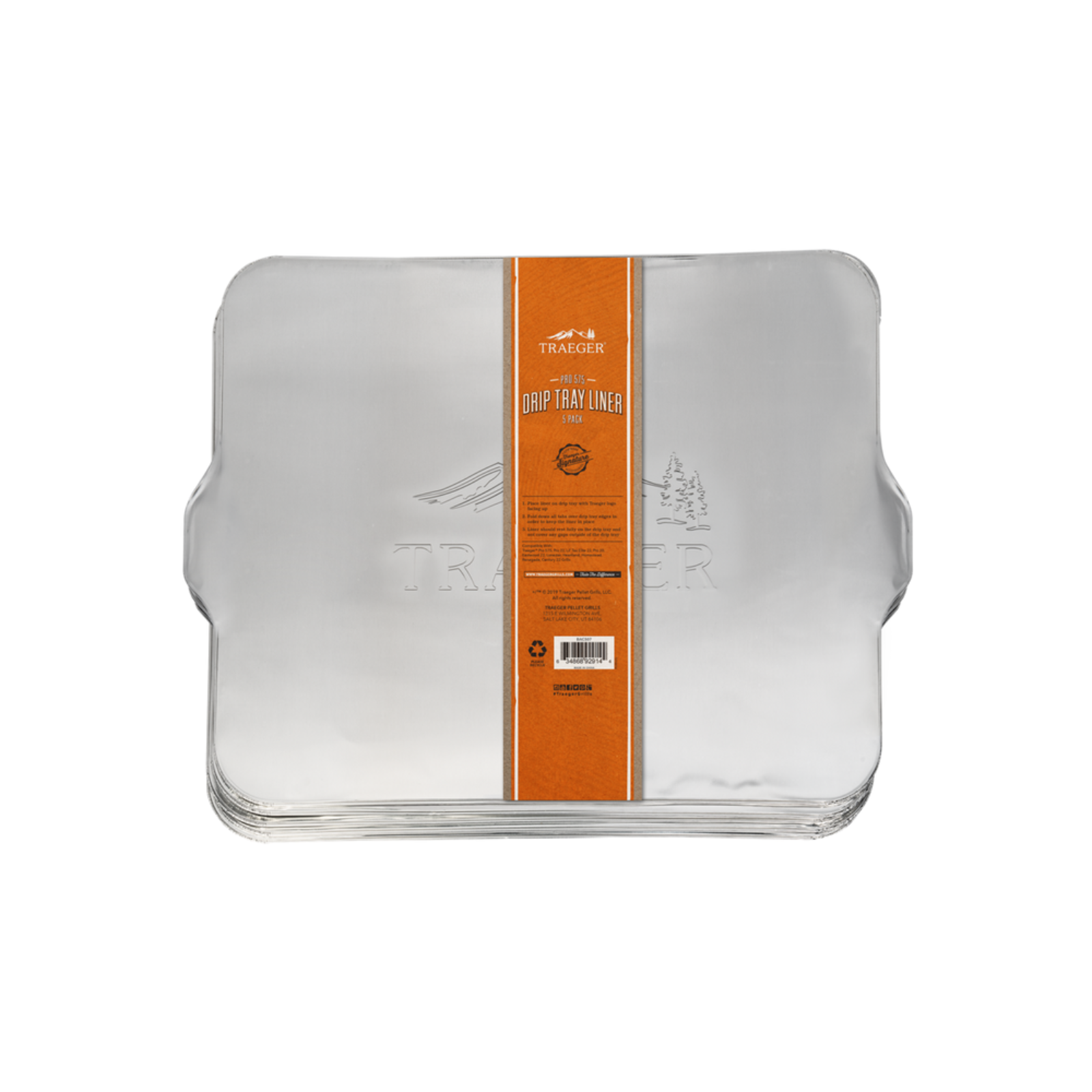 Traeger Drip Tray Liners - 5 Pack - Pro 575 Grill