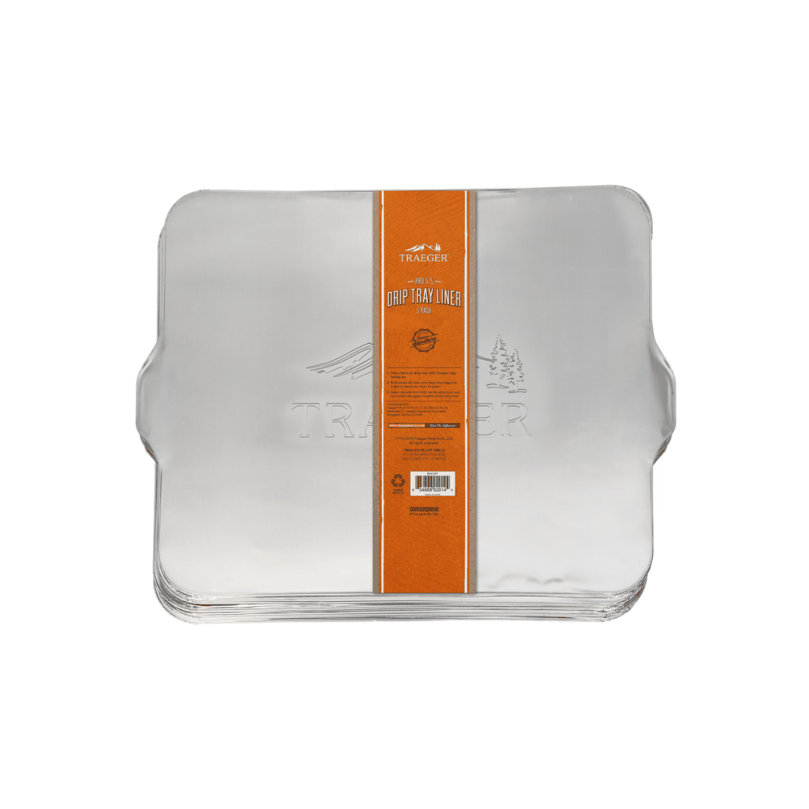 Traeger Drip Tray Liners - 5 Pack - Pro 575 Grill - Main