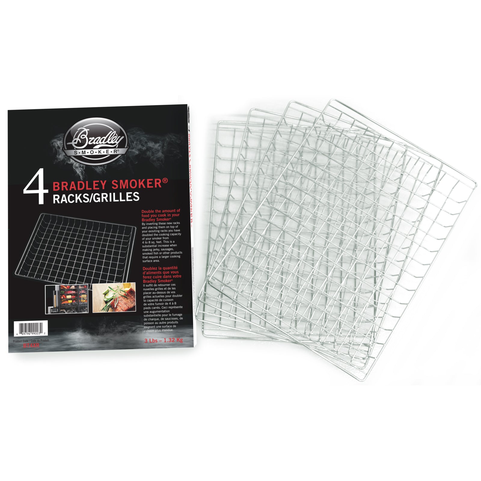 Bradley Set of 4 Wire Racks (Chrome Plated) - BT4XR