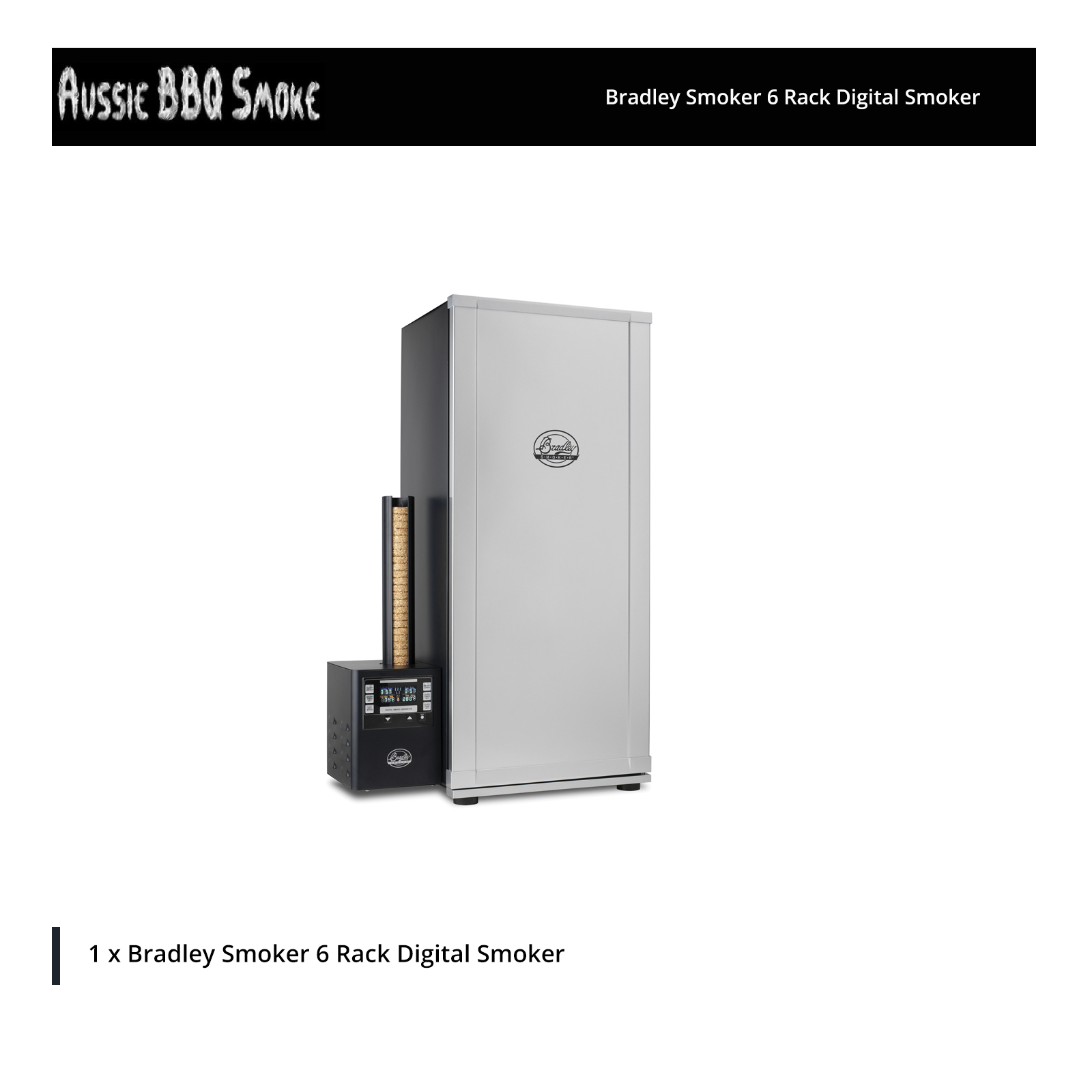 Bradley Smoker 6 Rack Digital Smoker - BTDS108CE