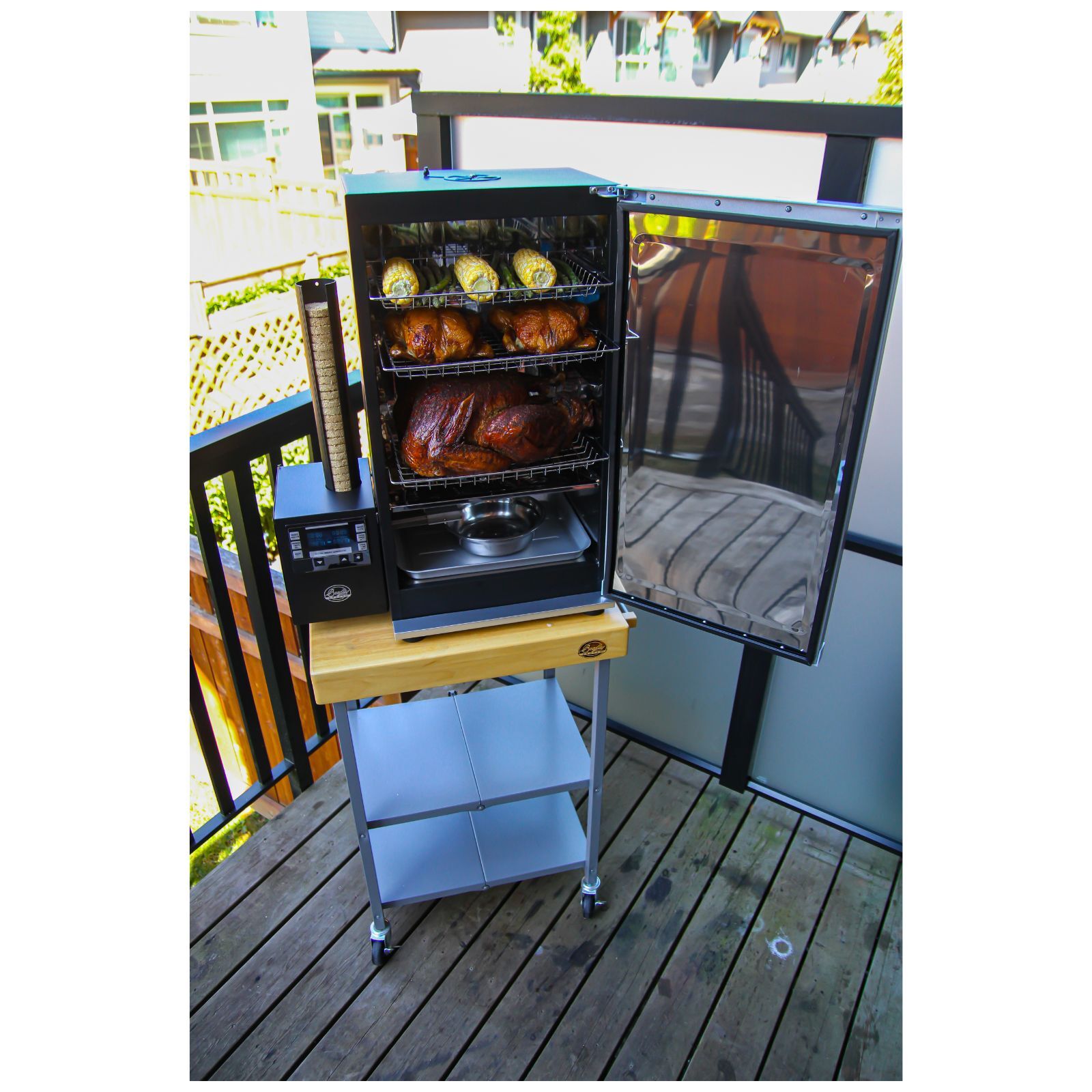Bradley Digital 4 Rack Electric Smoker 240 Volt - BTDS76CE