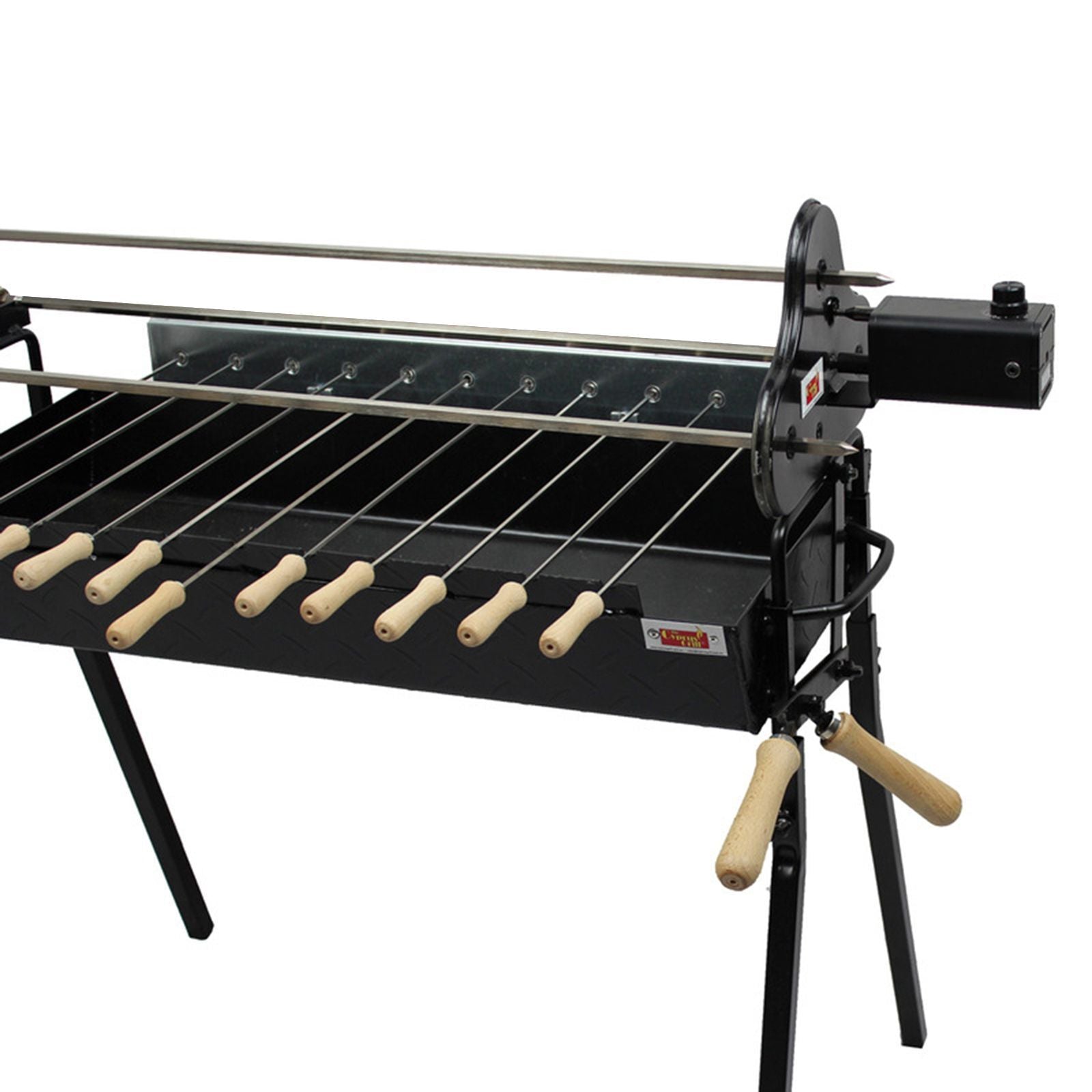 Cyprus Grill Deluxe Auto (Black) - Backyard BBQ Bundle