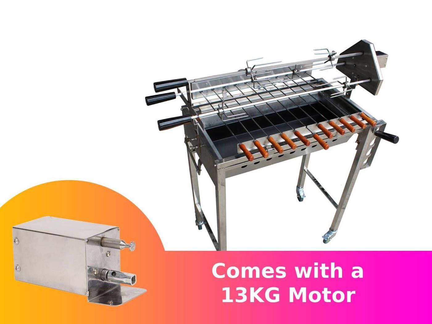 Bbq Grill Rosit BBQ Spit Rotisseries Melbourne | BBQ Rotisserie Motor & Kits – Dizzy Lamb