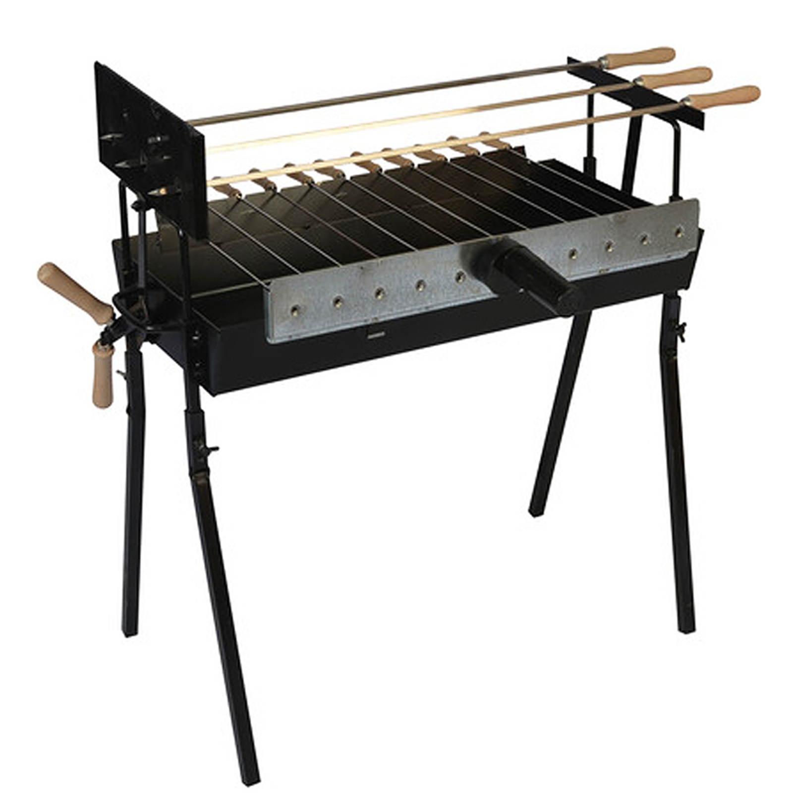 Cyprus Grill Modern Rotisserie Spit - Souvla Package Deal with 13kg Motor - CG-0779A