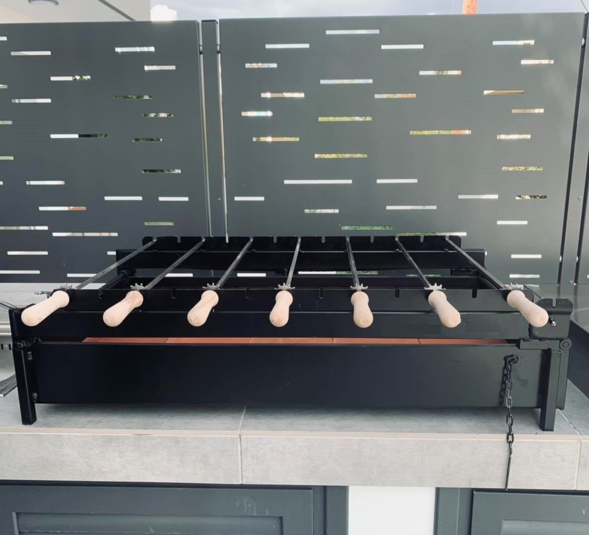 Cyprus Grill Chain Drive Counter Top BBQ Rotisserie (Product of Cyprus) - CG-9000