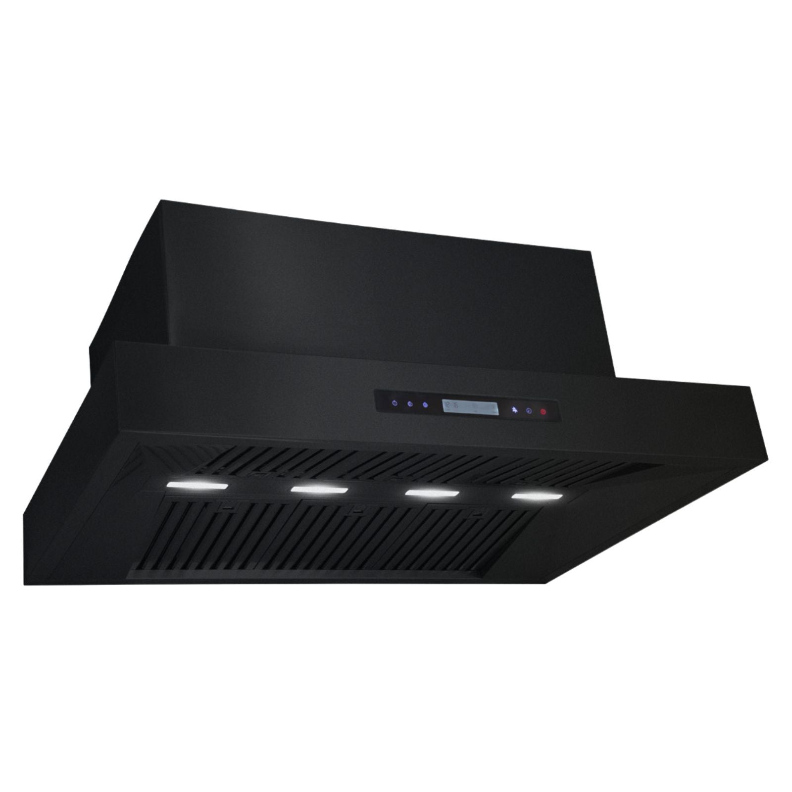 EXCELSIOR BLACK BBQ RANGEHOOD WALL MOUNTED 1200MM - EXRH56-1200