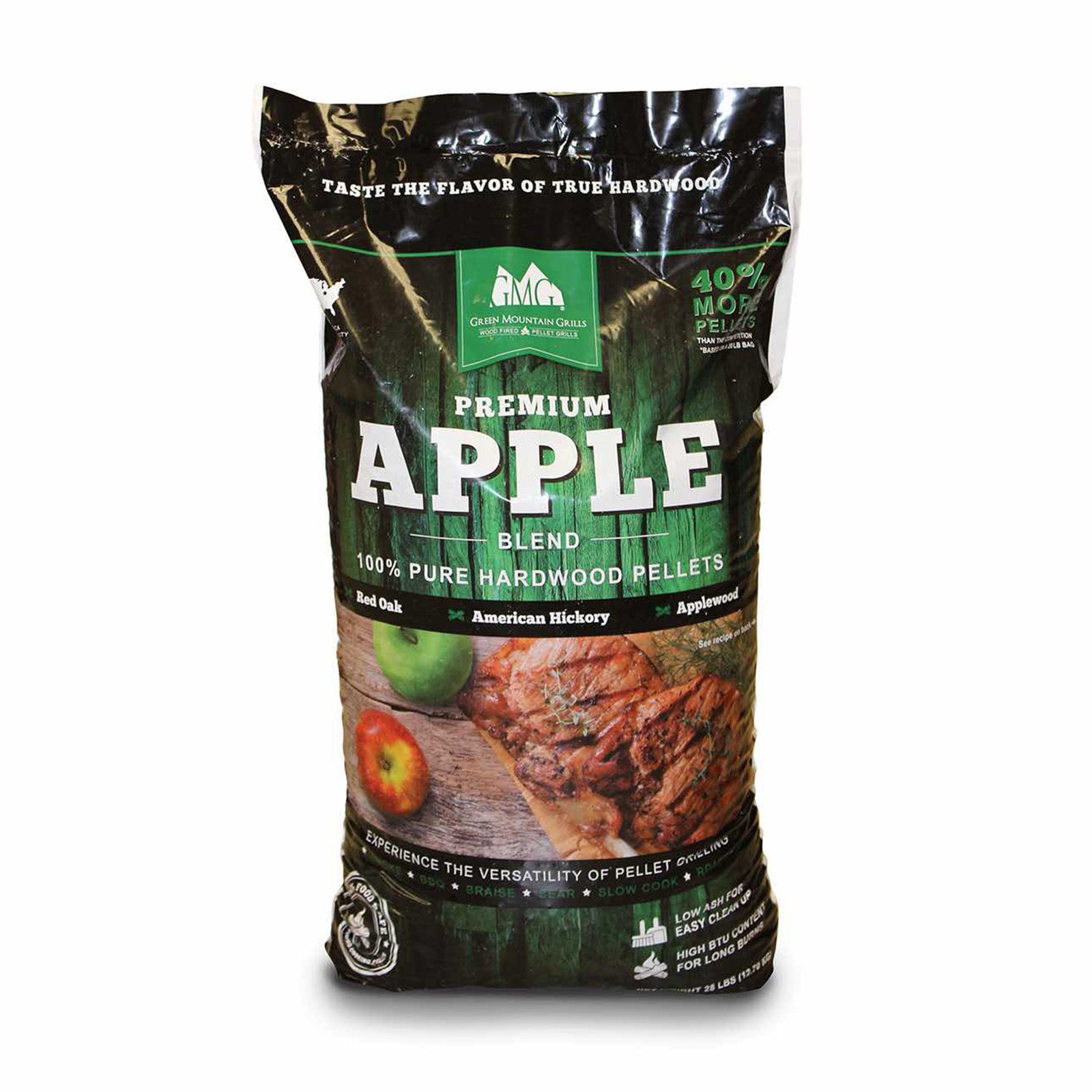 Green Mountain Grills Premium Hardwood Apple Pellets - GMG-2002 - Main