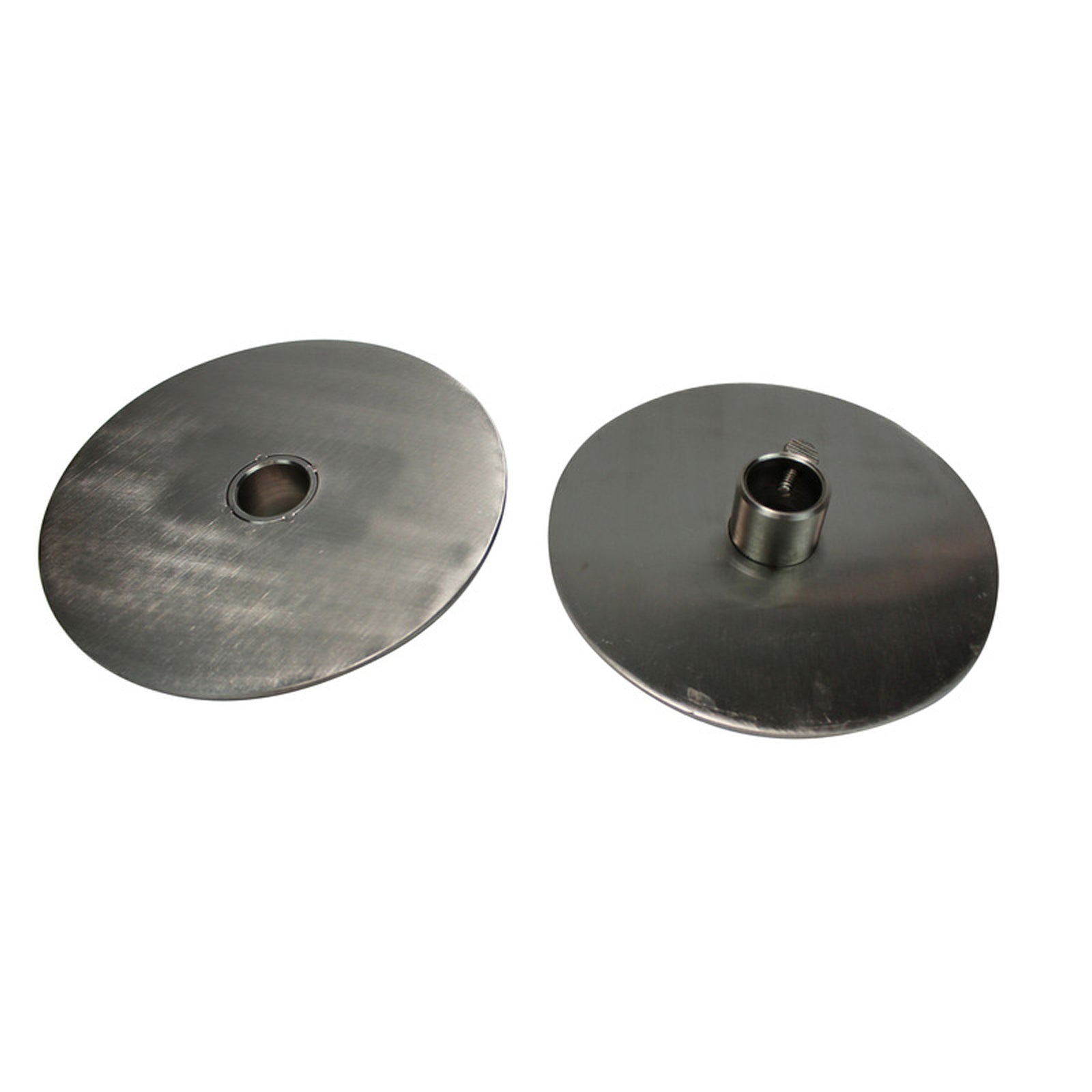 Gyro Yeros Plates (Set of 2) 3mm Stainless Steel to Suit 22mm Round Skewer, 15cm Diameter Round- GP-3076