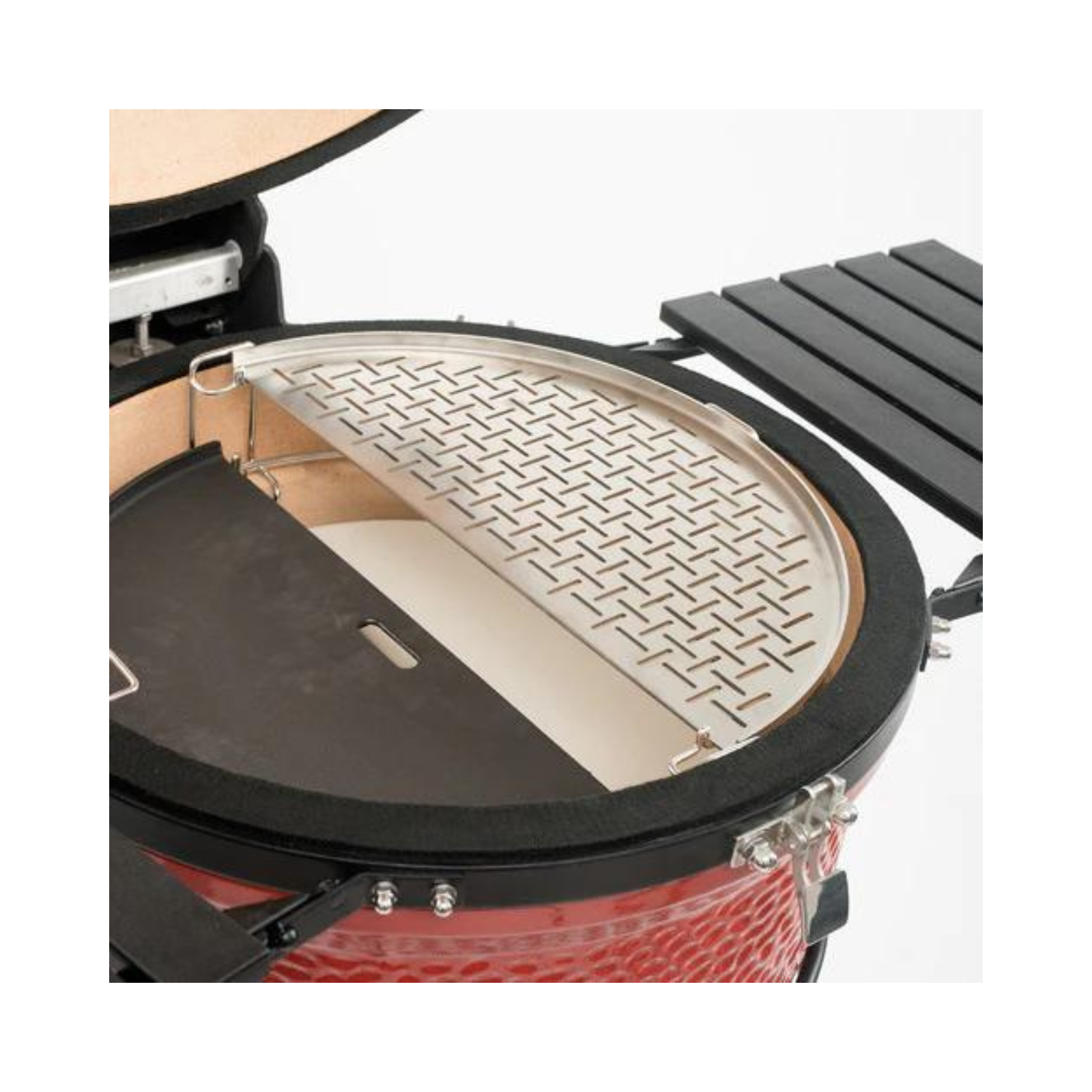 kamado Joe Half Moon SS Cooking Grate for Fish & Vegetables - Classic Joe