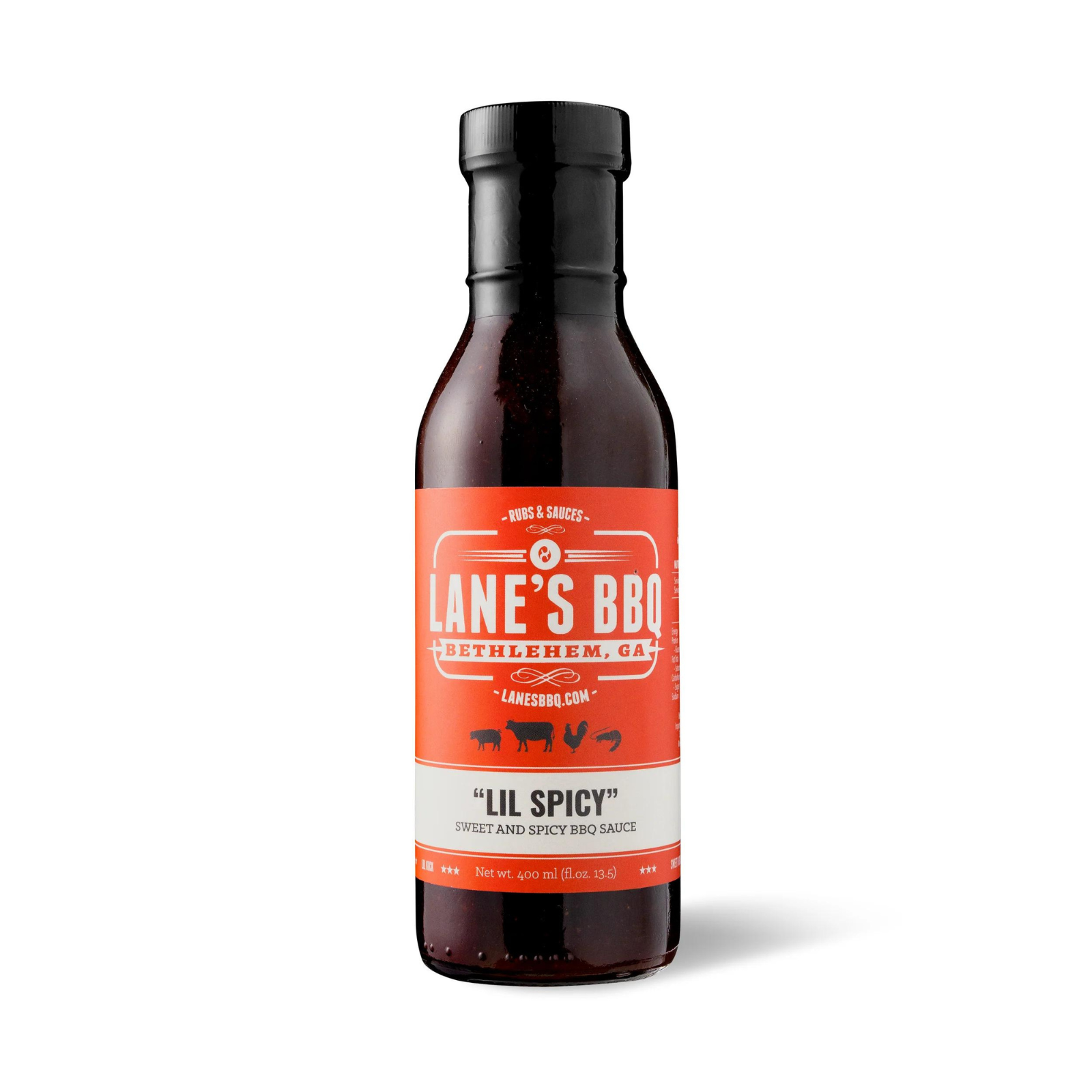 Lane's BBQ Lil Spicy Sauce 400mL - LB1600