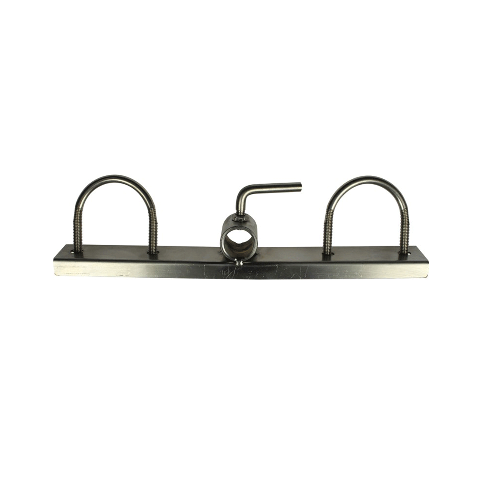 DIZZY LAMB Stainless Steel Leg Bracket with U Bolts and Wing Nuts to suit 28mm Round Skewer