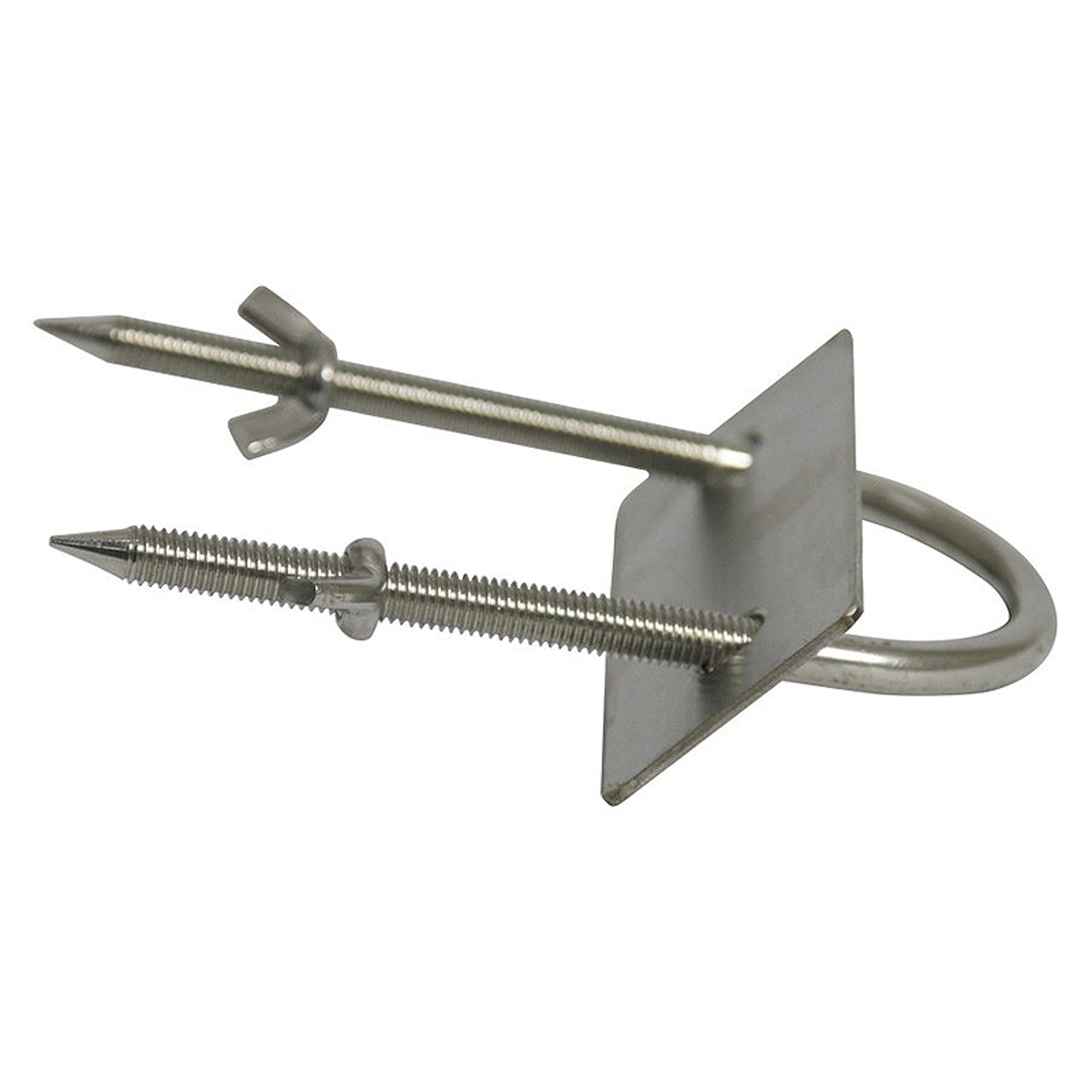 Stainless Steel Back Brace U Bolt with Wing Nut & Plate for BBQ Spit Rotisseries x 2 *Special Deal* from DIZZY LAMB