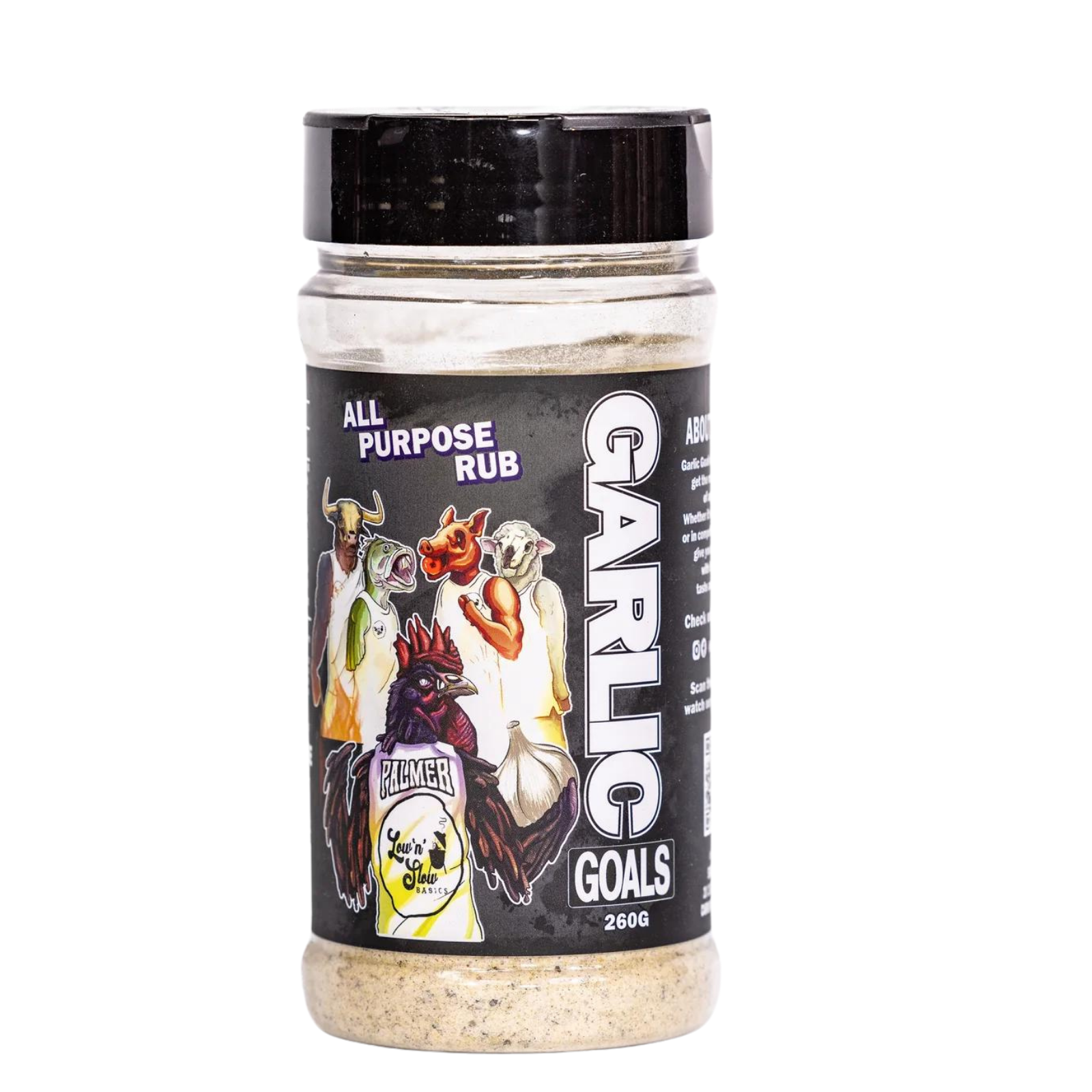 Low n Slow Basics Garlic Goals All Purpose Rub - LNS-GG