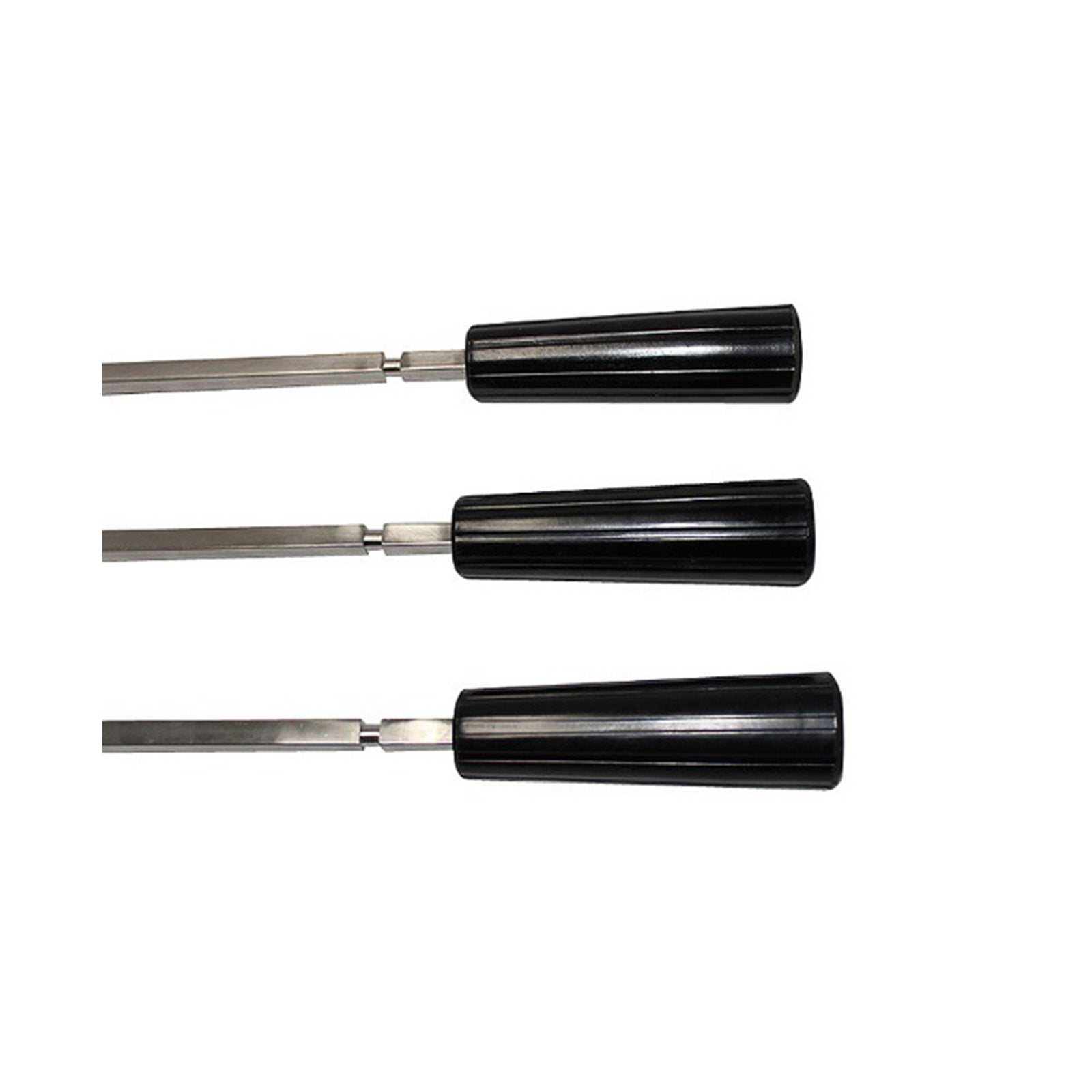 Set of 3 Cyprus Grill Large Skewer - Suit Stainless Steel Spit LS-2302B