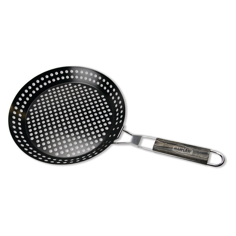 BBQ Non stick Skillet Basket MAN LAW - MAN-H3