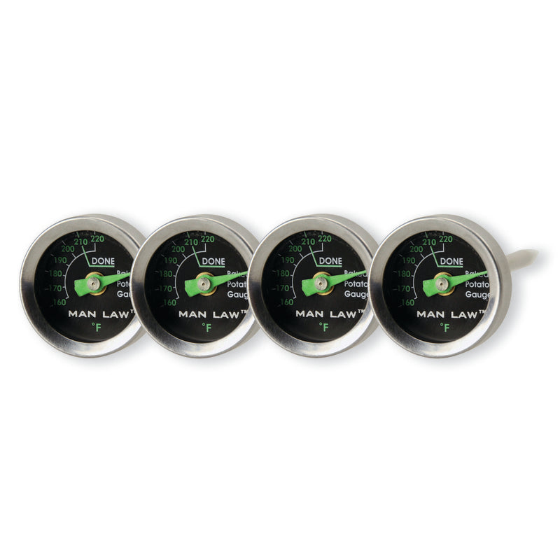 Potato Gauge Series with Glow in the Dark Dial - Set of 4 - MAN-T343P