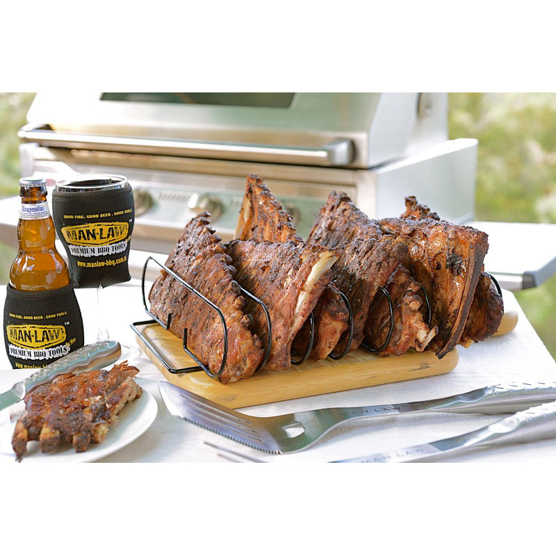 Man Law BBQ Rib Rack - MAN-V9