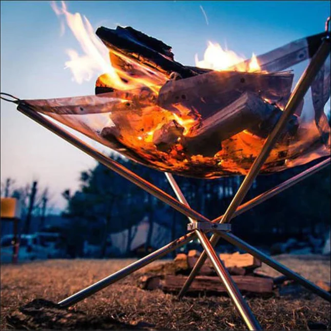 Outdoor Magic Folding Firepit - OMFOLDPIT