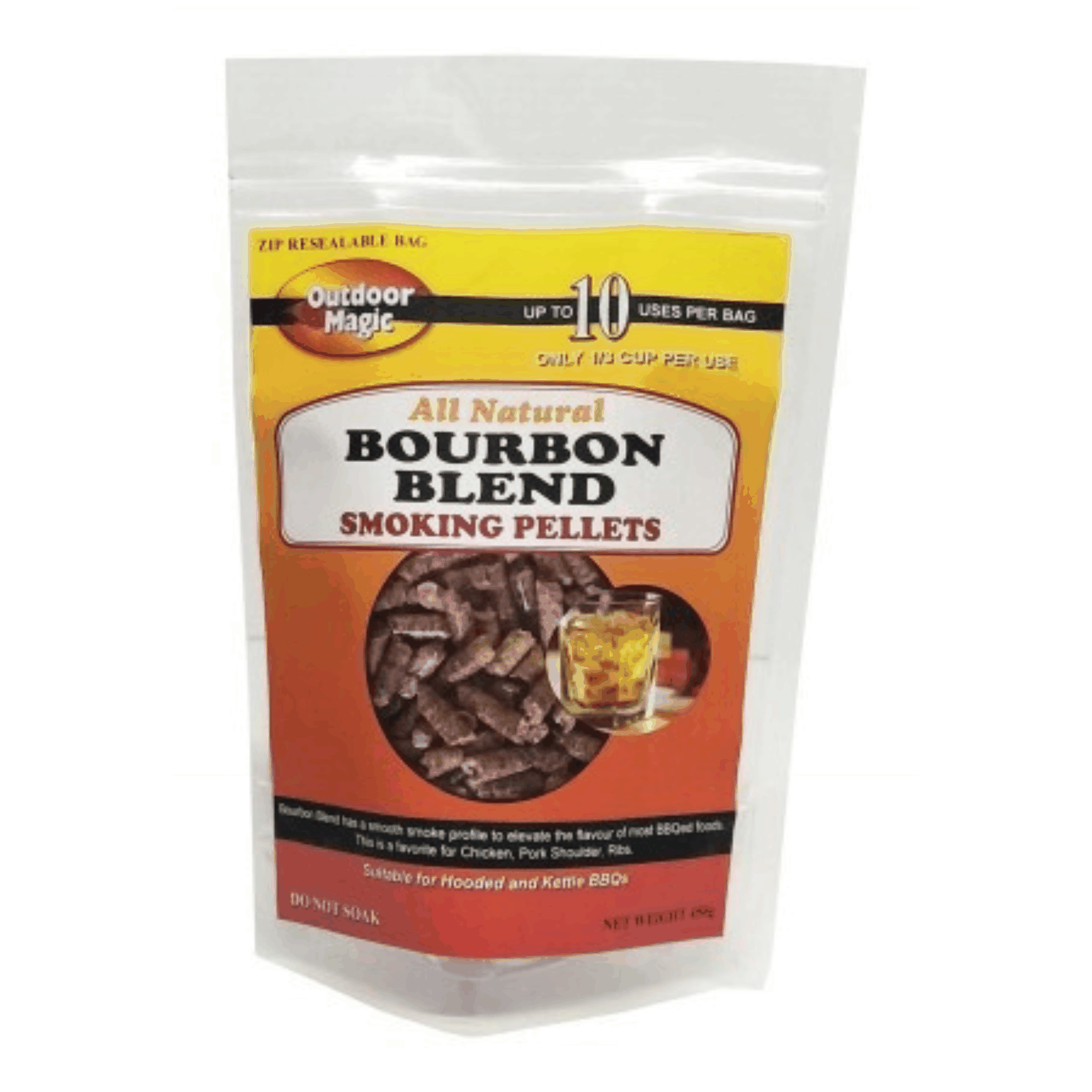 Outdoor Magic Bourbon Smoking Pellets - OMPELBOU - Main