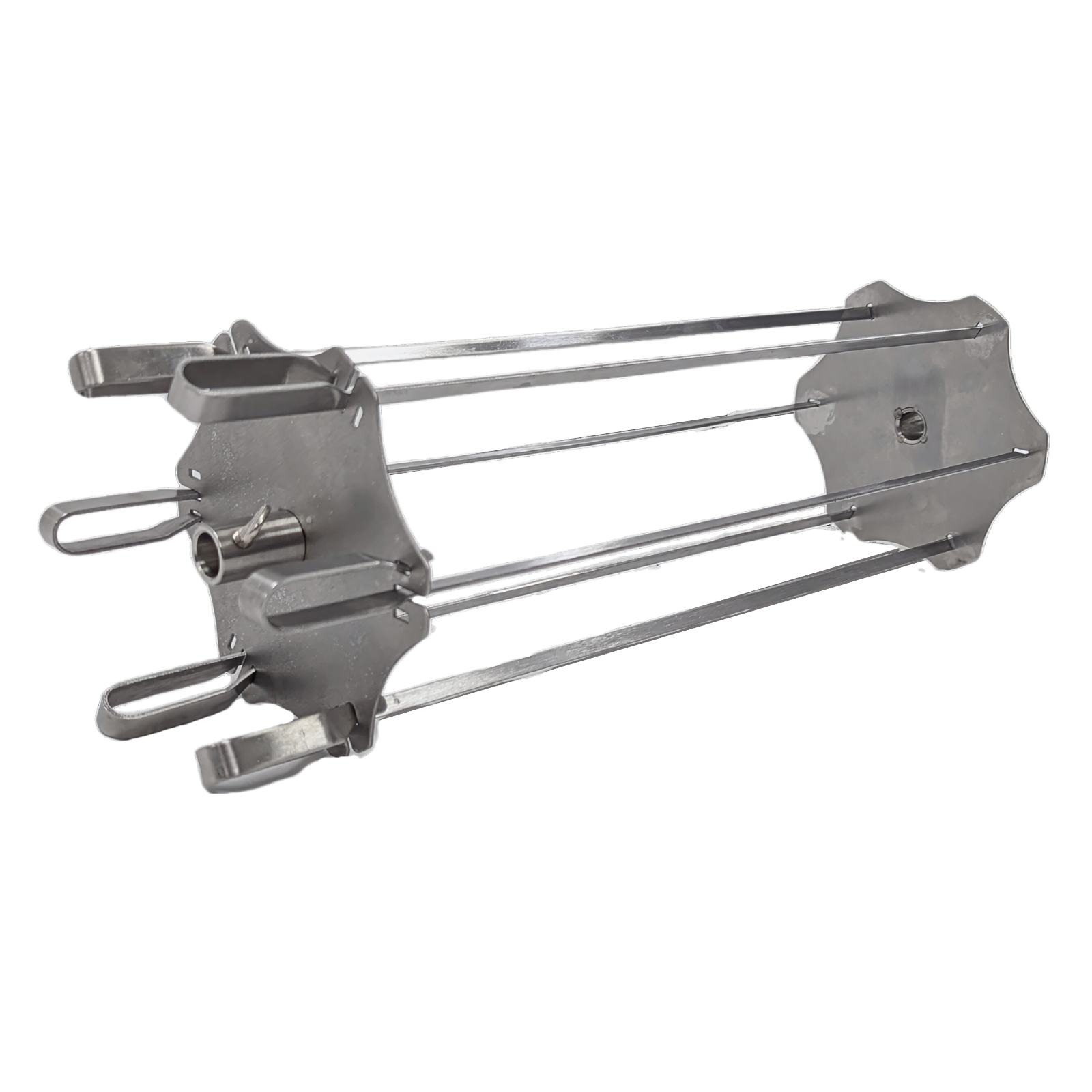 Outdoor Magic Rotisserie Skewer System (Stainless Steel) - OMSKEW12