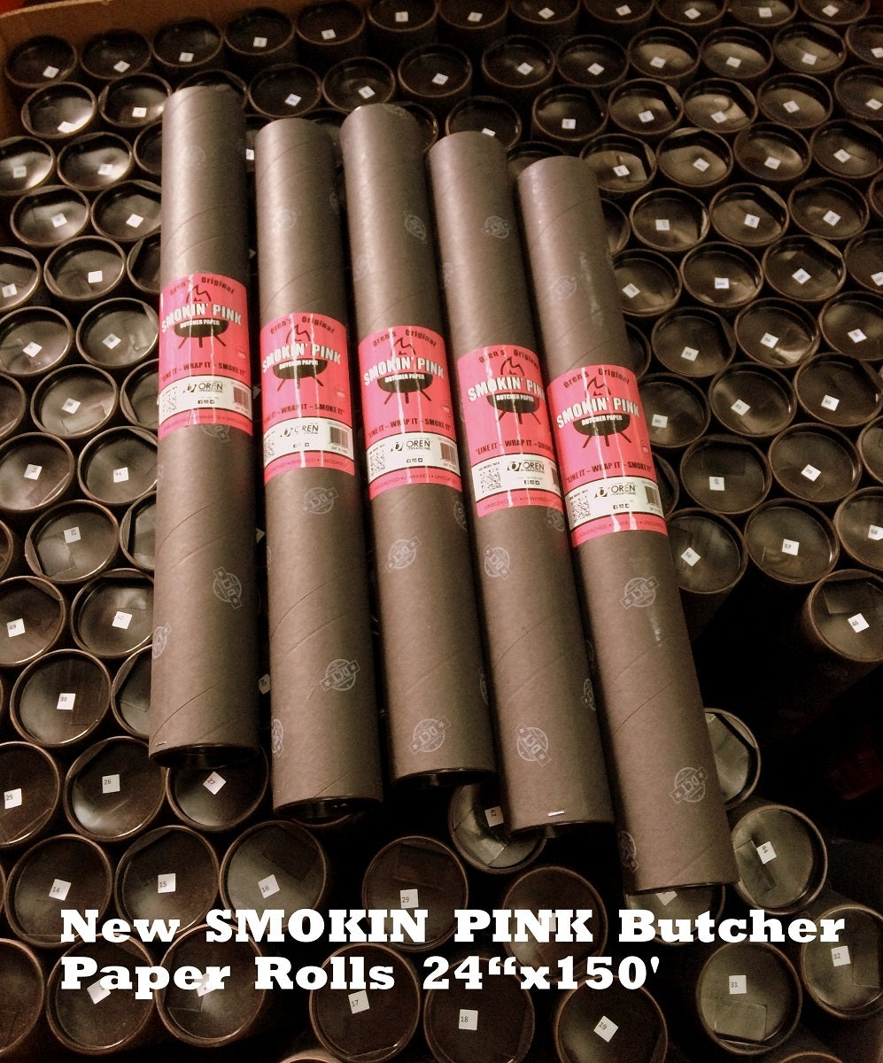 Oren Pink Butchers Paper 150ft long x 24inch wide