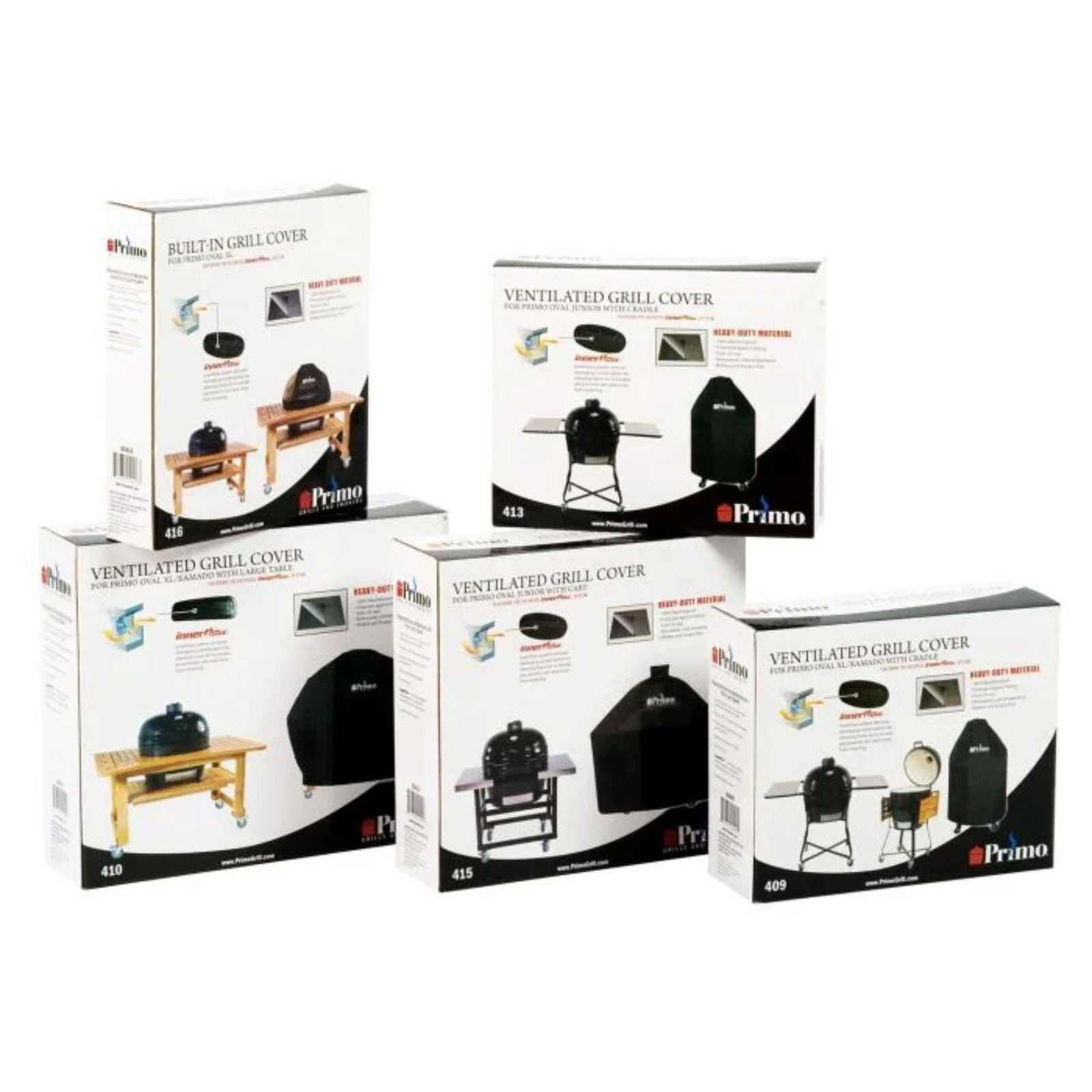 Primo Grill Cover for All-In-One Grills - Kamado, JR 200, LG 300 - PG00413