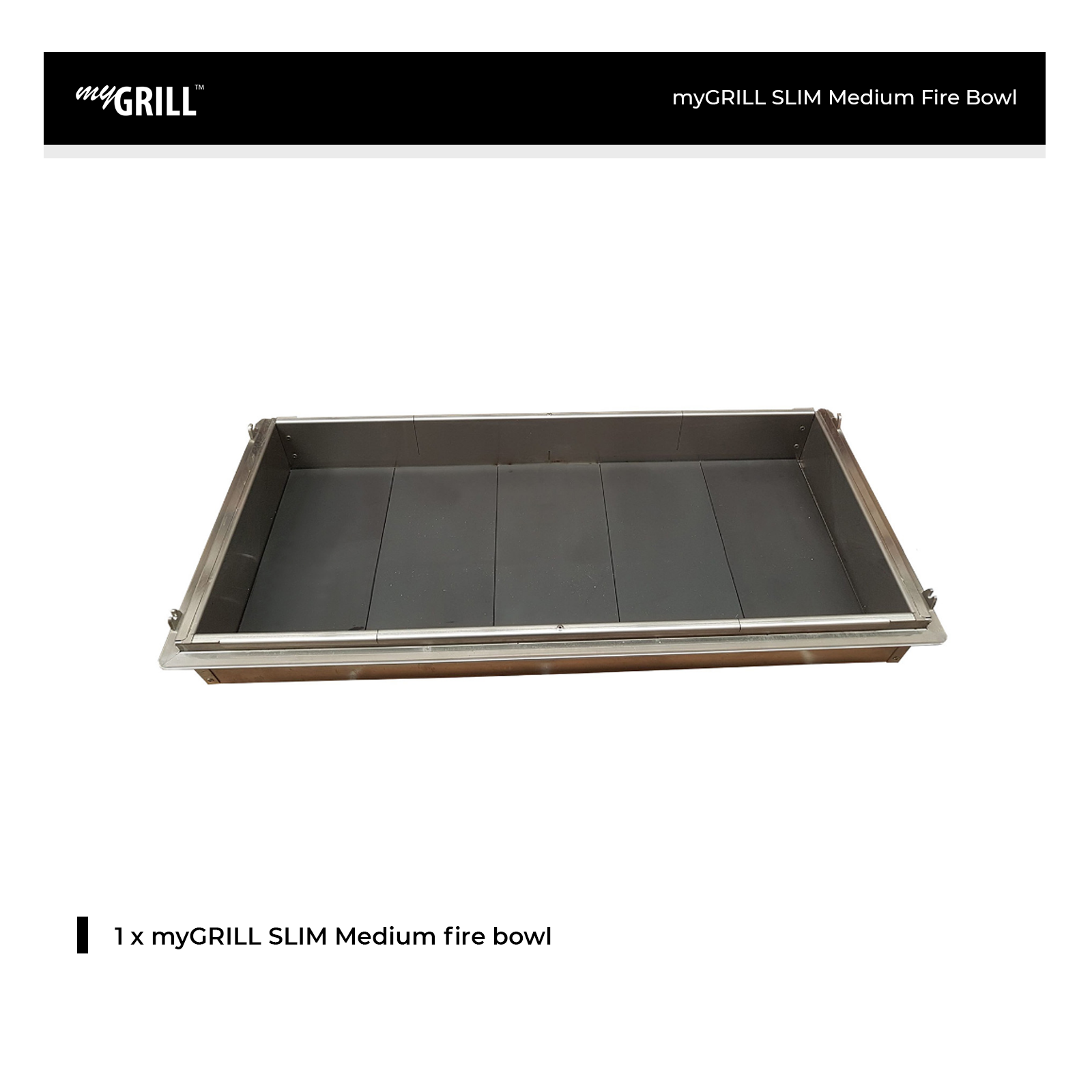 myGRILL SLIM Medium Fire Bowl - SL2111-10