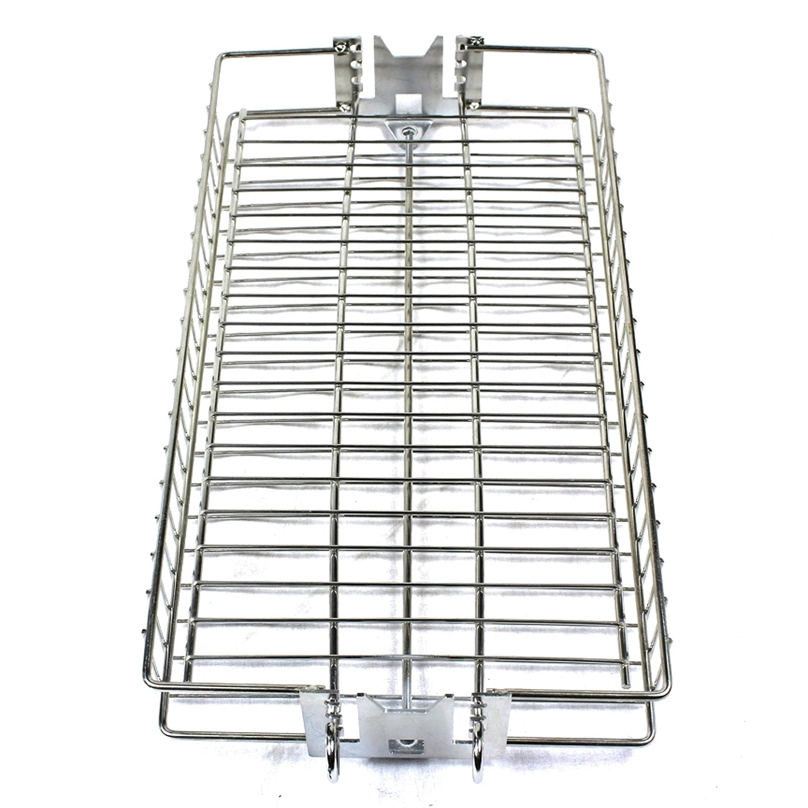Cyprus Grill Stainless Steel Rotisserie Spit Basket 35cm x 19cm x 5.5cm - SSBB-3519