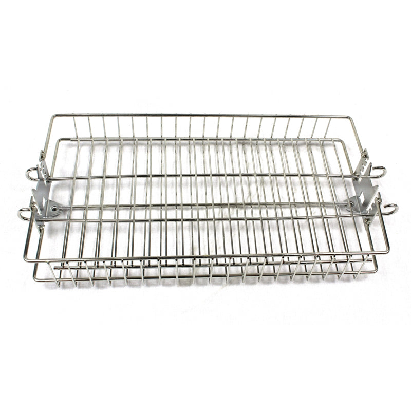 Cyprus Grill Stainless Steel Rotisserie Spit Basket 35cm x 19cm x 5.5cm - SSBB-3519