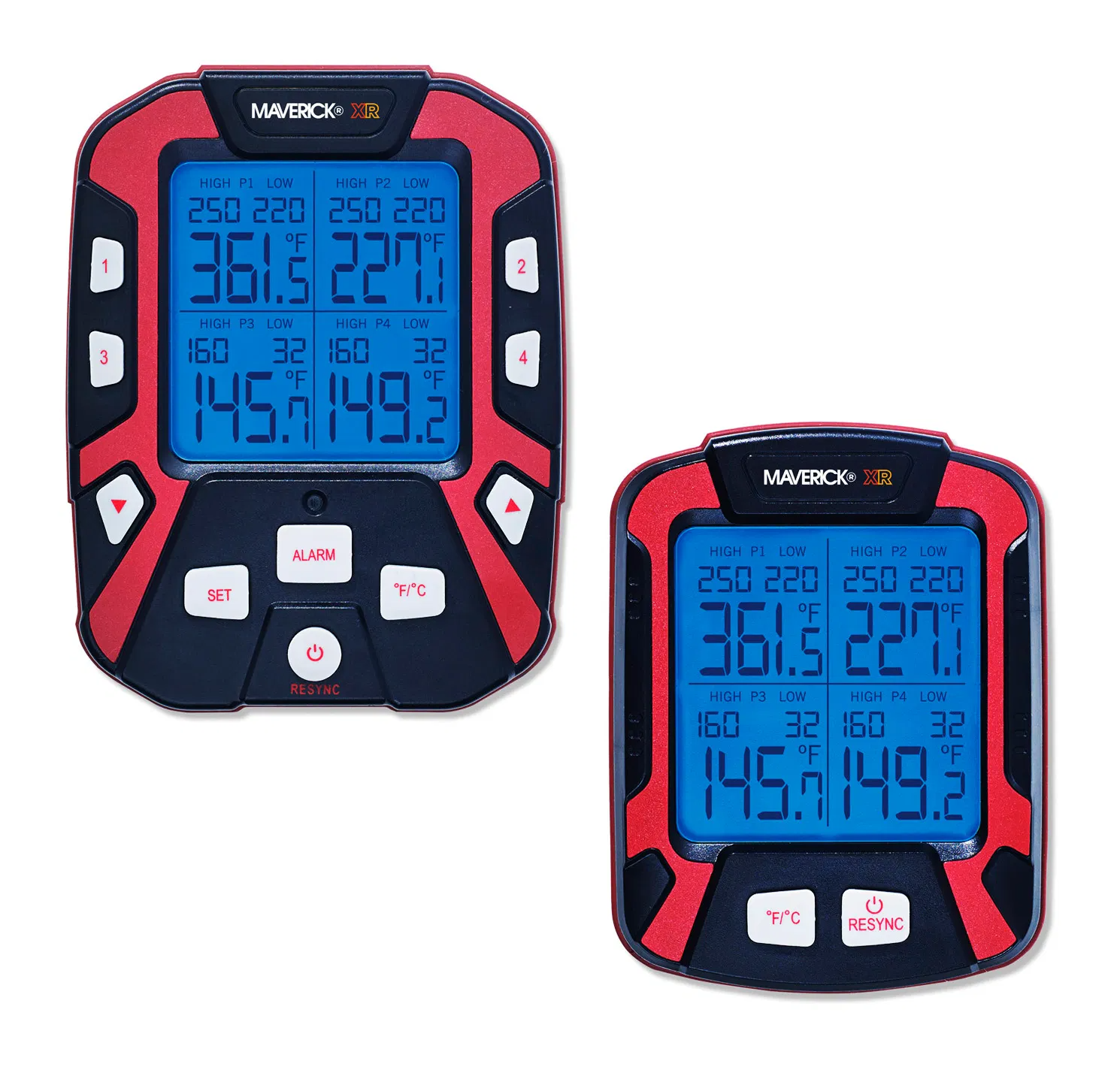 Maverick Remote BBQ Thermometer W / 4 Probes - XR-50