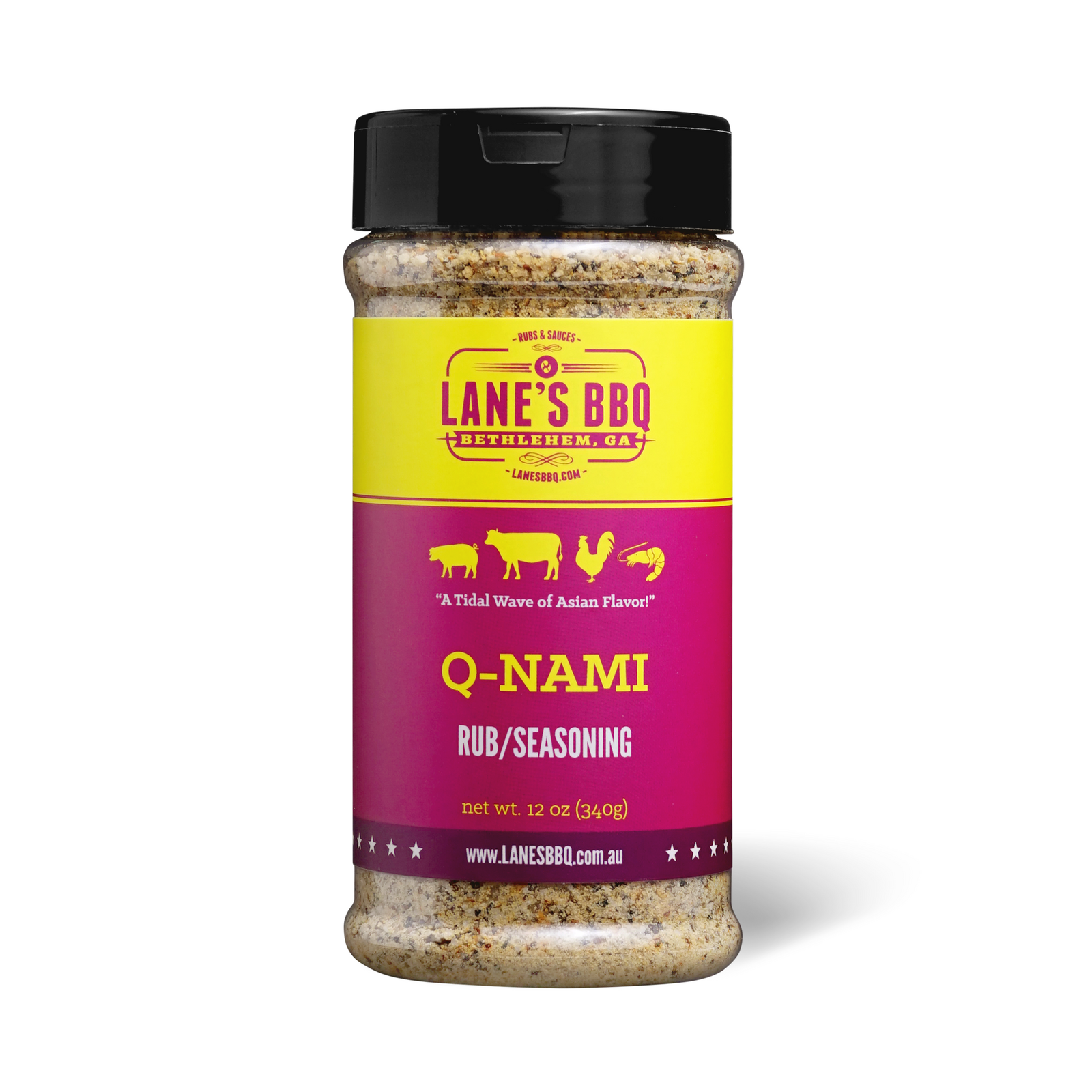 Lanes BBQ Q-Nami 340g -  lanesqnami-340G