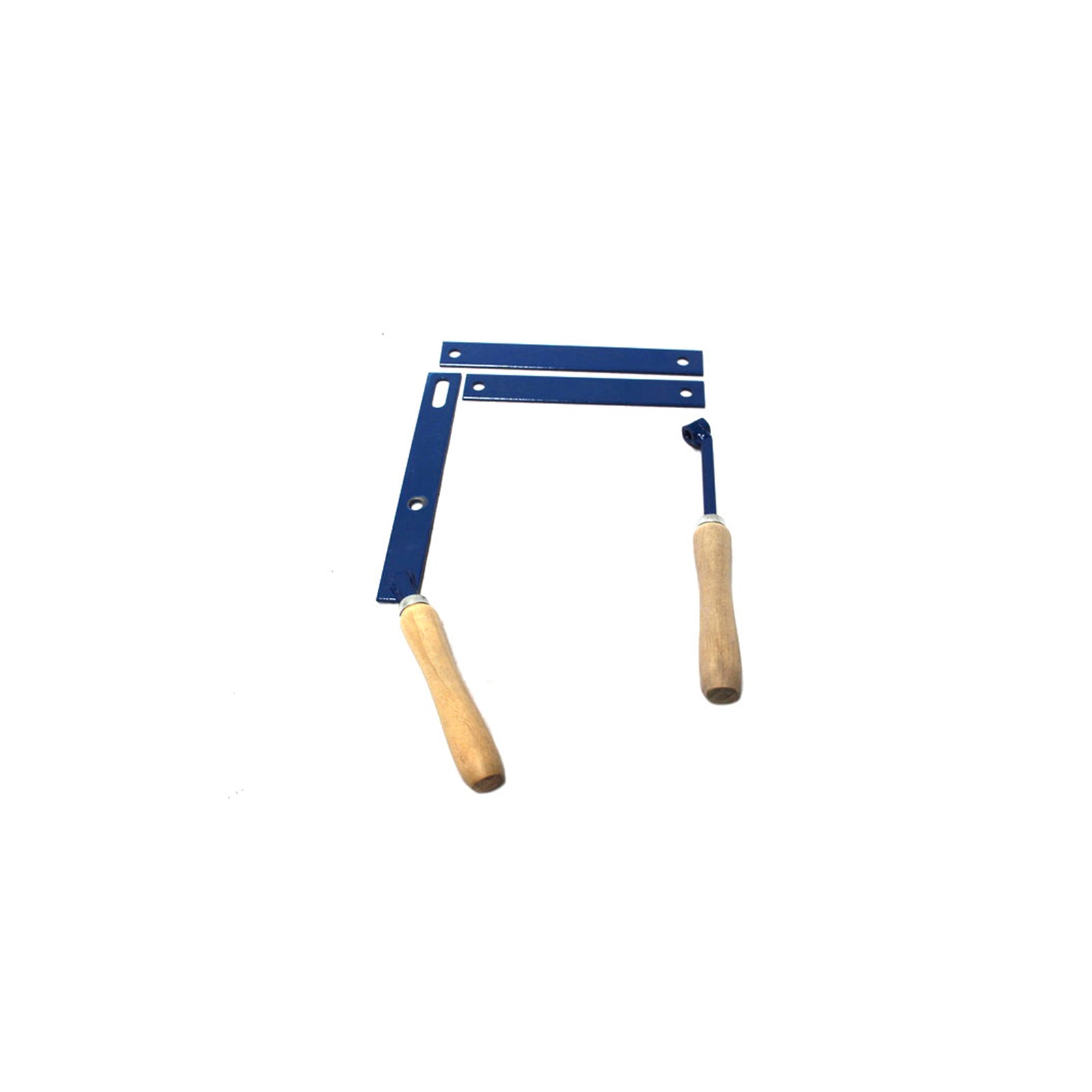 Height Adjuster Lever and Nut Pack (Blue) with Wooden Handle