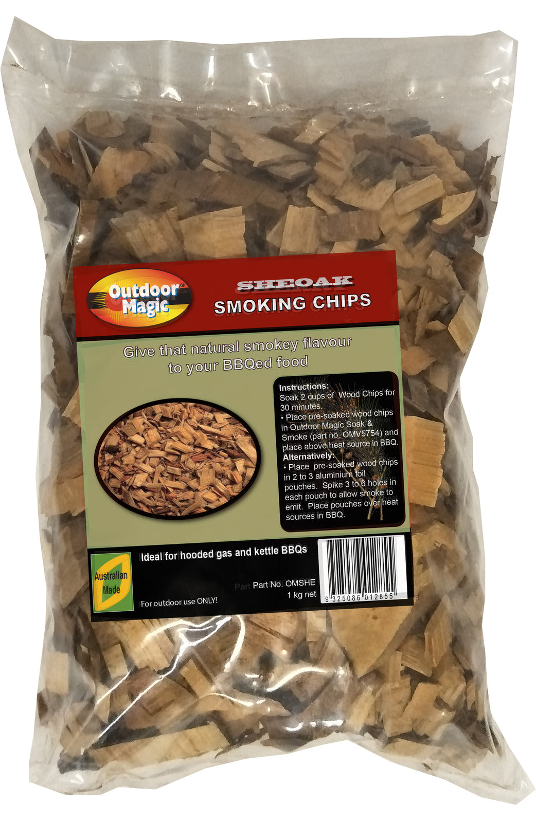 Smoking Chips - Sheoak 1KG