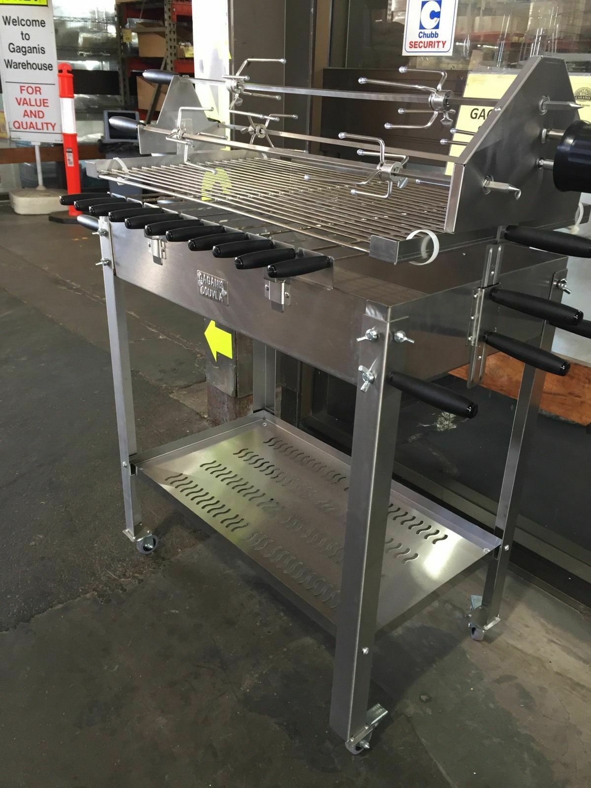 Gaganis Souvla - Stainless Steel